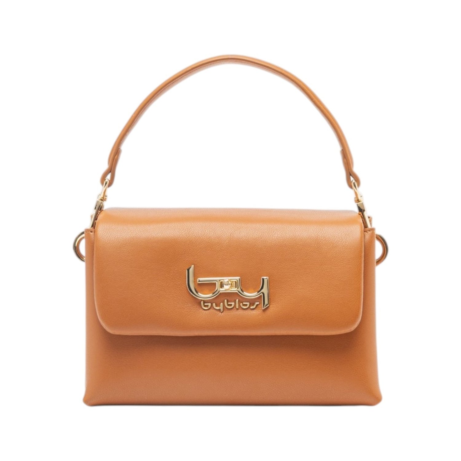 By Byblos Borsa a Mano Donna in Ecopelle Cuoio con Tracolla