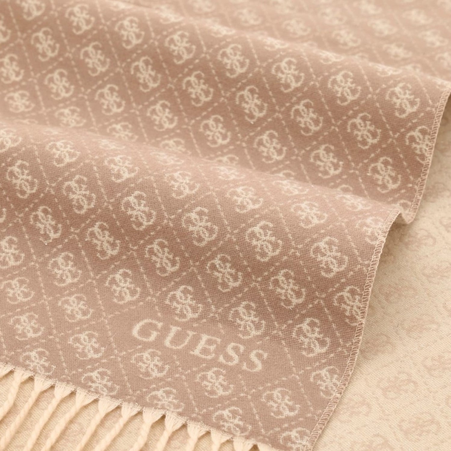 Guess Sciarpa Donna Tortora Multi Logata