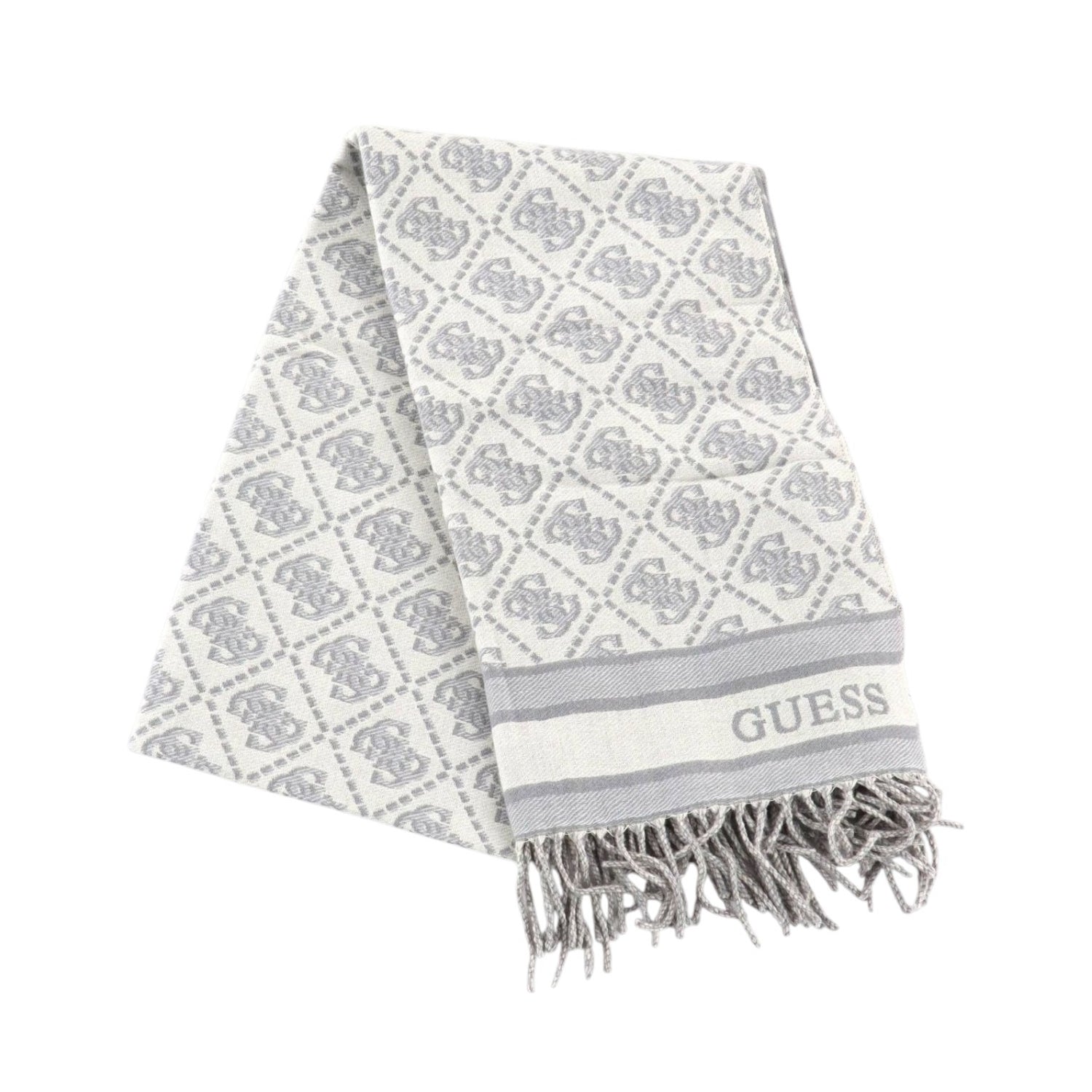 Guess Sciarpa Donna Grigio Logo