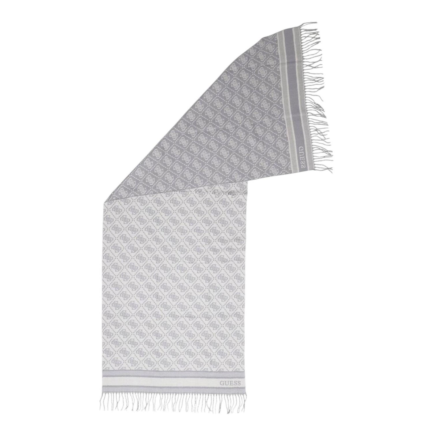 Guess Sciarpa Donna Grigio Logo