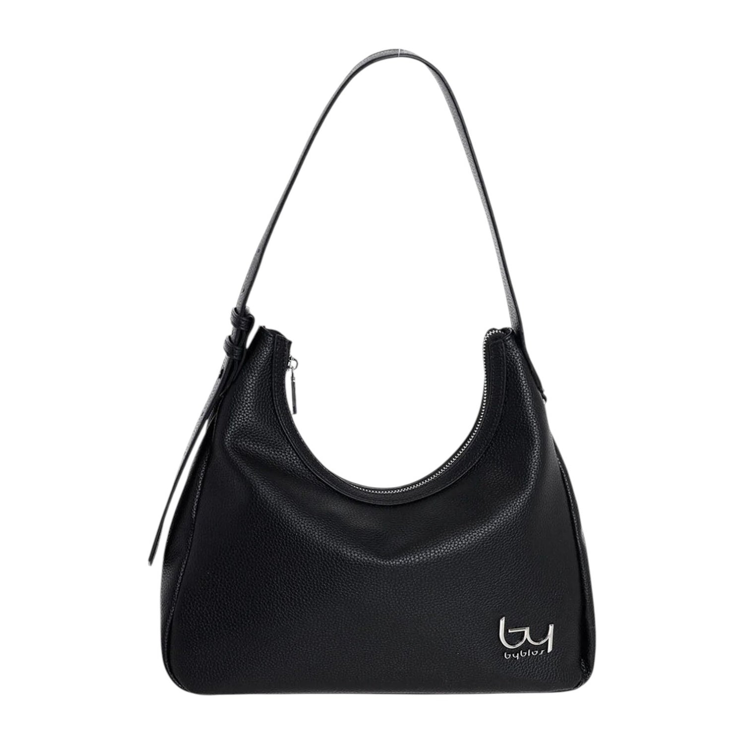 By Byblos Borsa a Spalla Donna Nera con Manico Regolabile