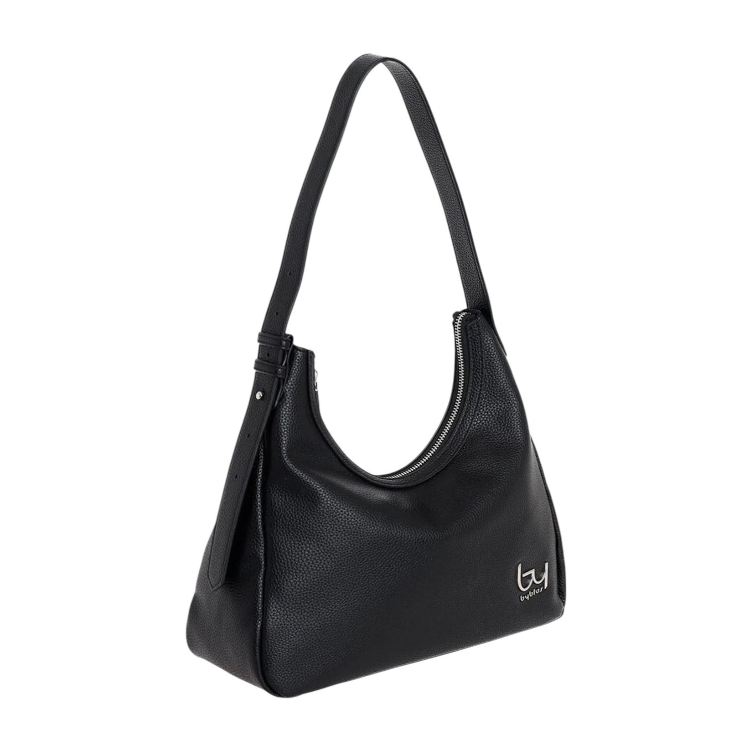By Byblos Borsa a Spalla Donna Nera con Manico Regolabile