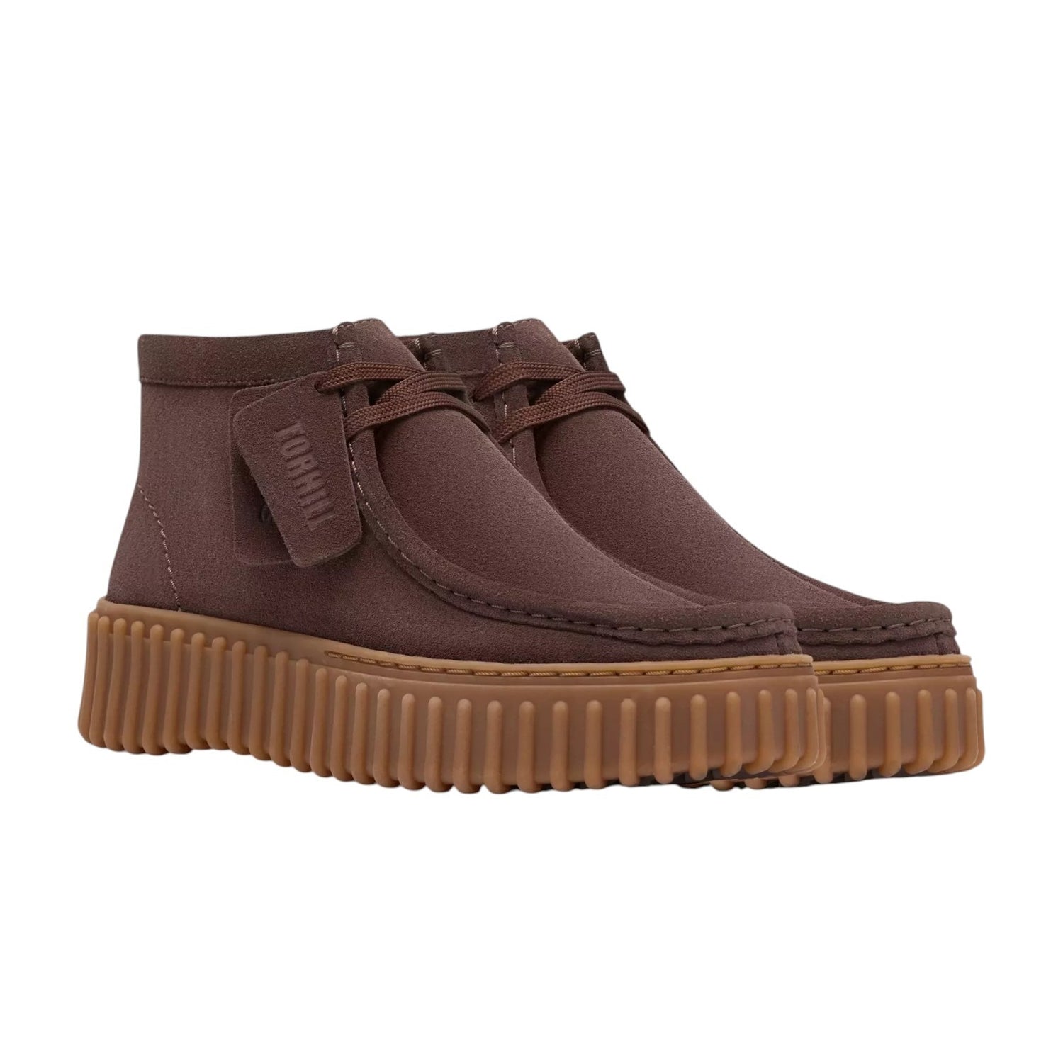 Clarks Torhill Moss Polacchino Donna in Camoscio Moro