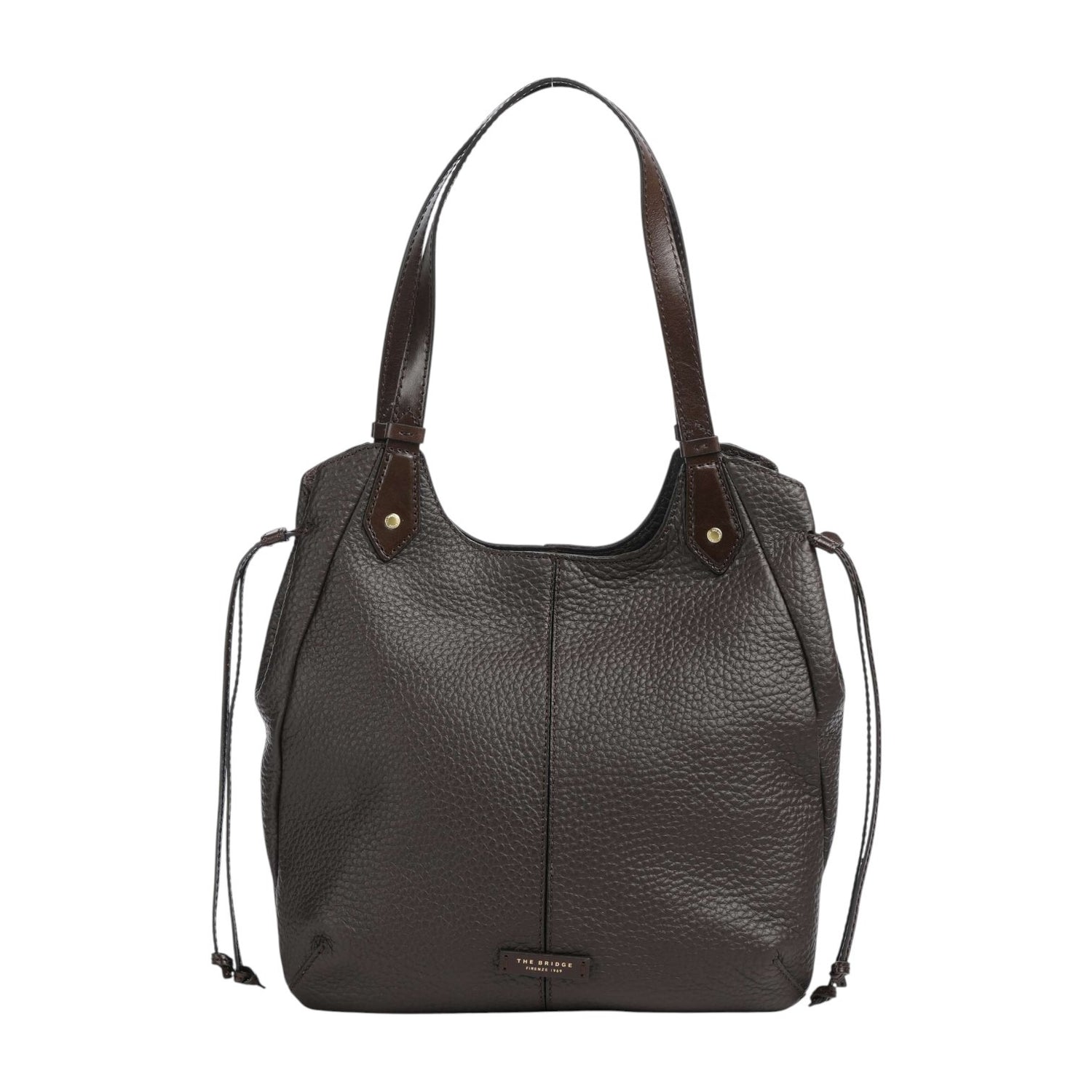 The Bridge Borsa a Spalla Donna Martina in Pelle Moka