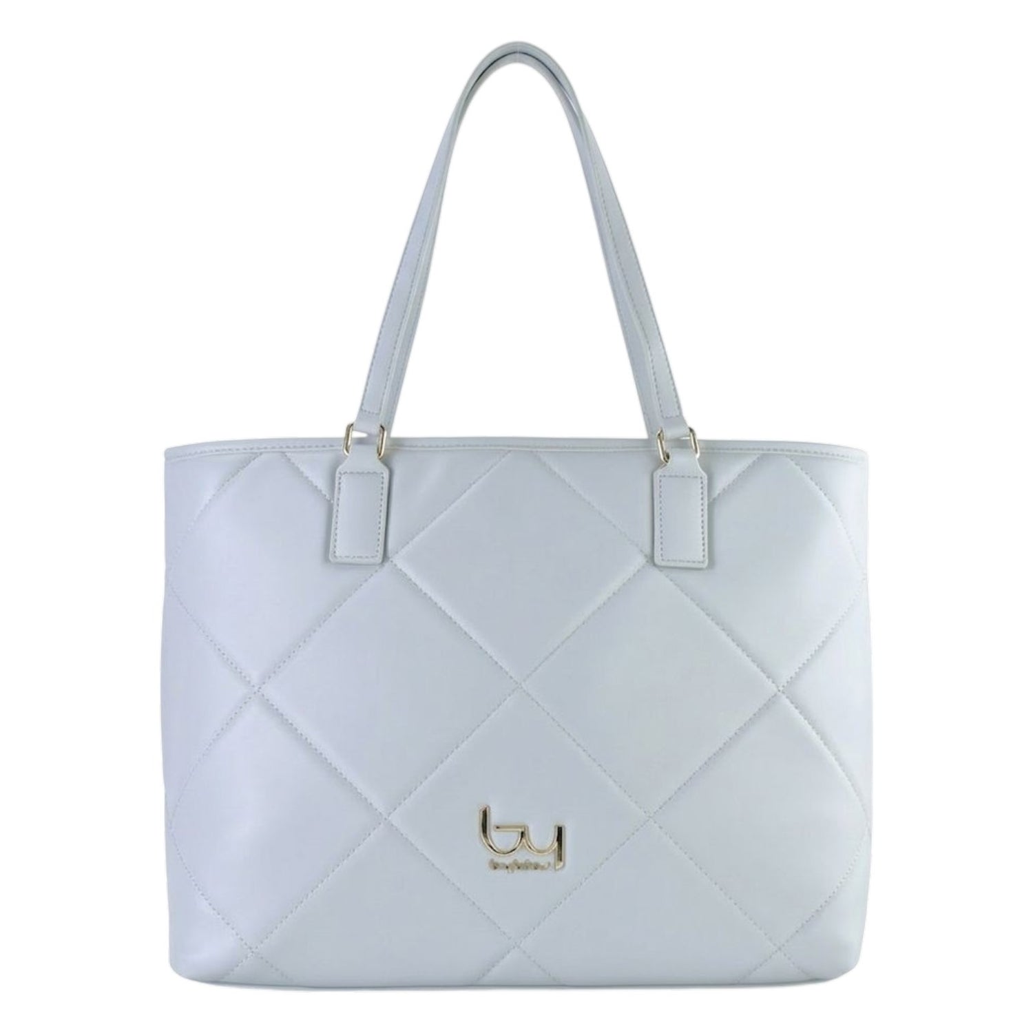 By Byblos Shopper Donna Trapuntata Perla in Ecopelle