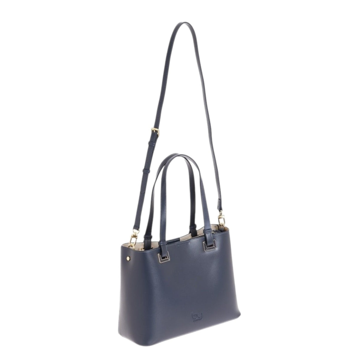 By Byblos Borsa a Spalla Blu Semi-lucida Donna con Tracolla