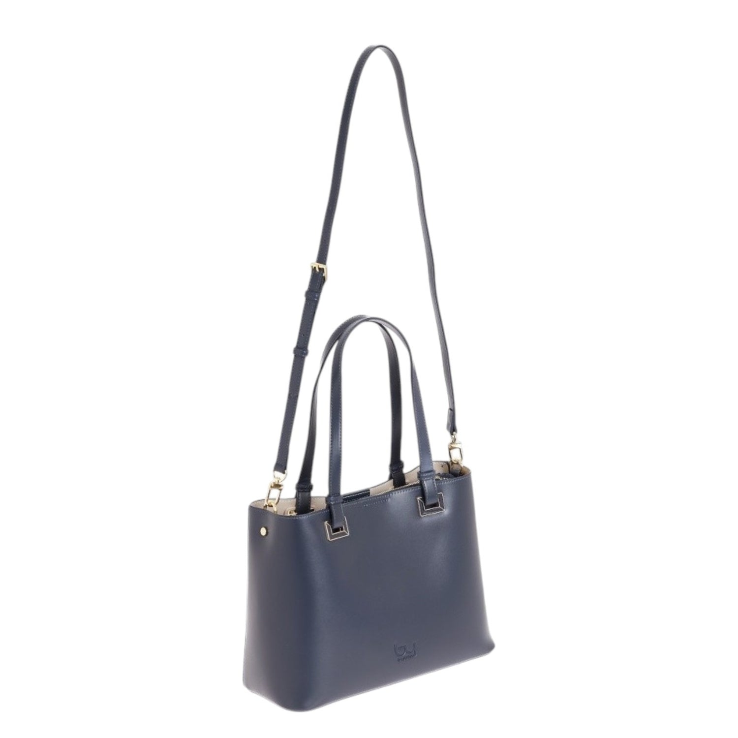 By Byblos Borsa a Spalla Blu Semi-lucida Donna con Tracolla