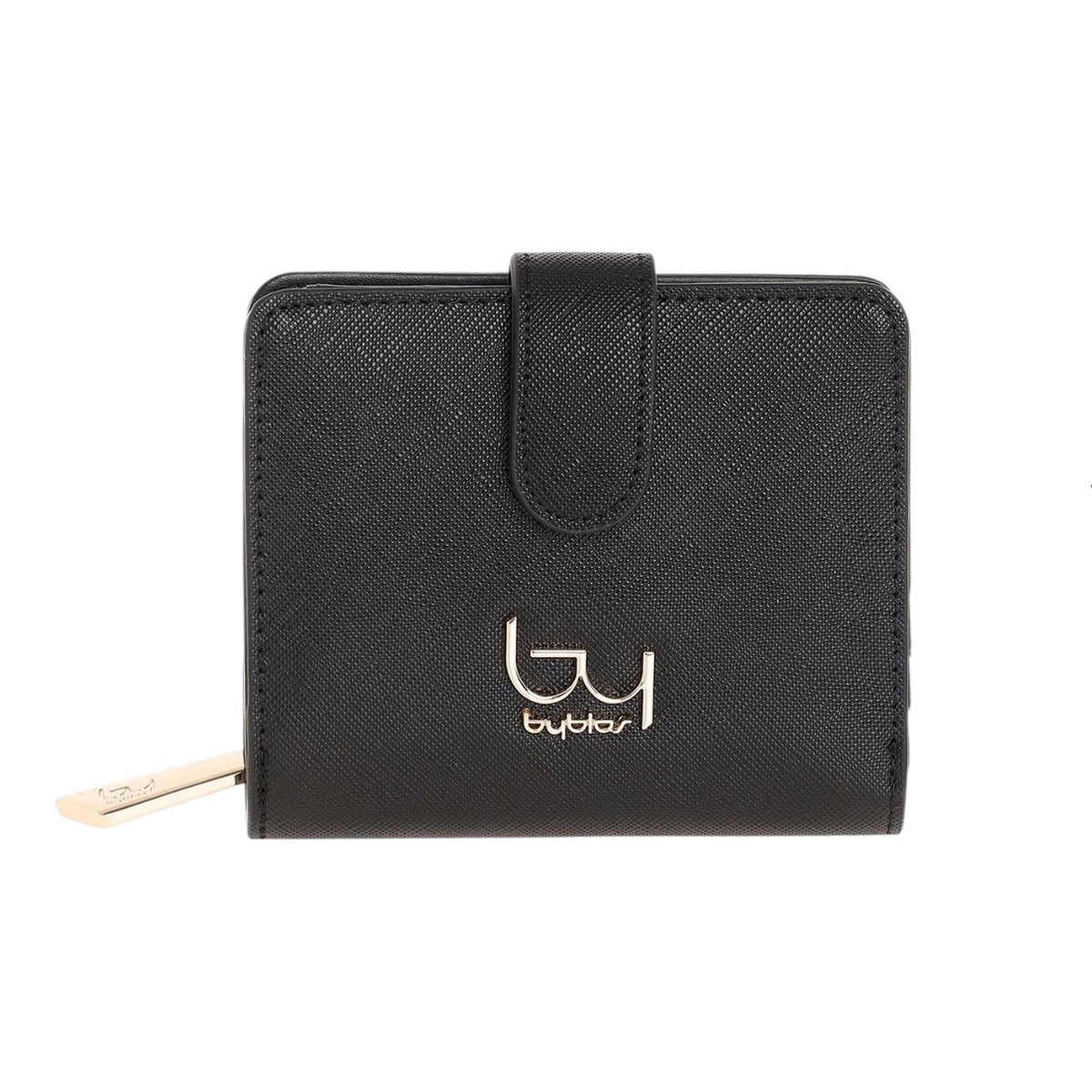 By Byblos Portafoglio Donna Piccolo Nero Saffiano