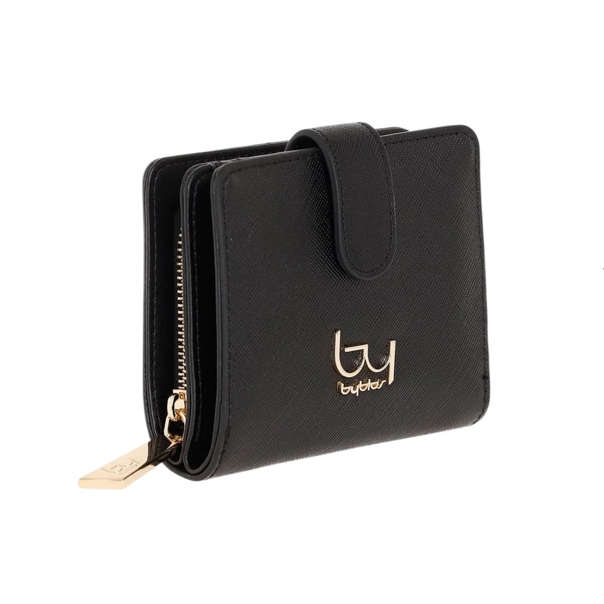 By Byblos Portafoglio Donna Piccolo Nero Saffiano