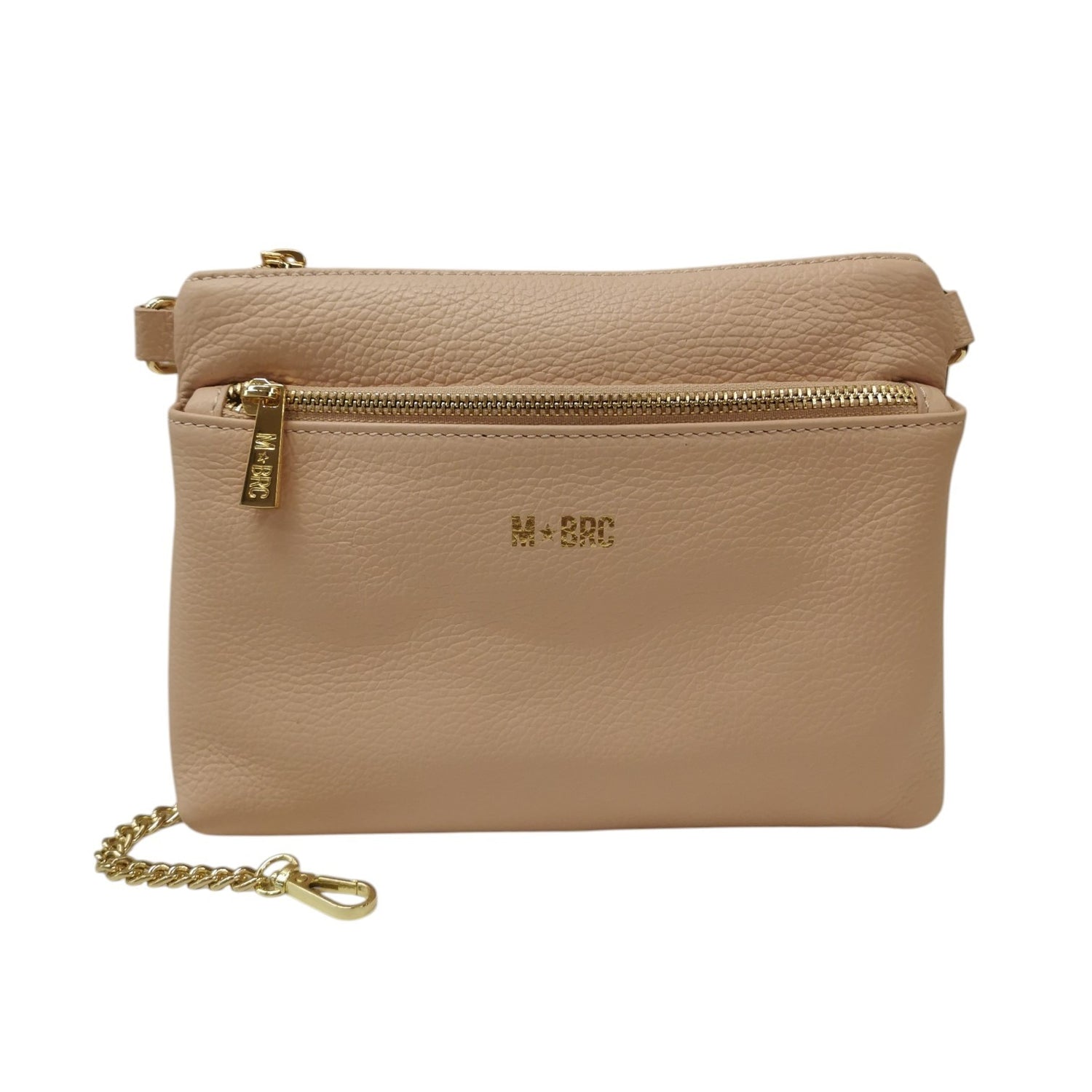 M Brc Pochette Donna Linea Jolly Cipria in Pelle
