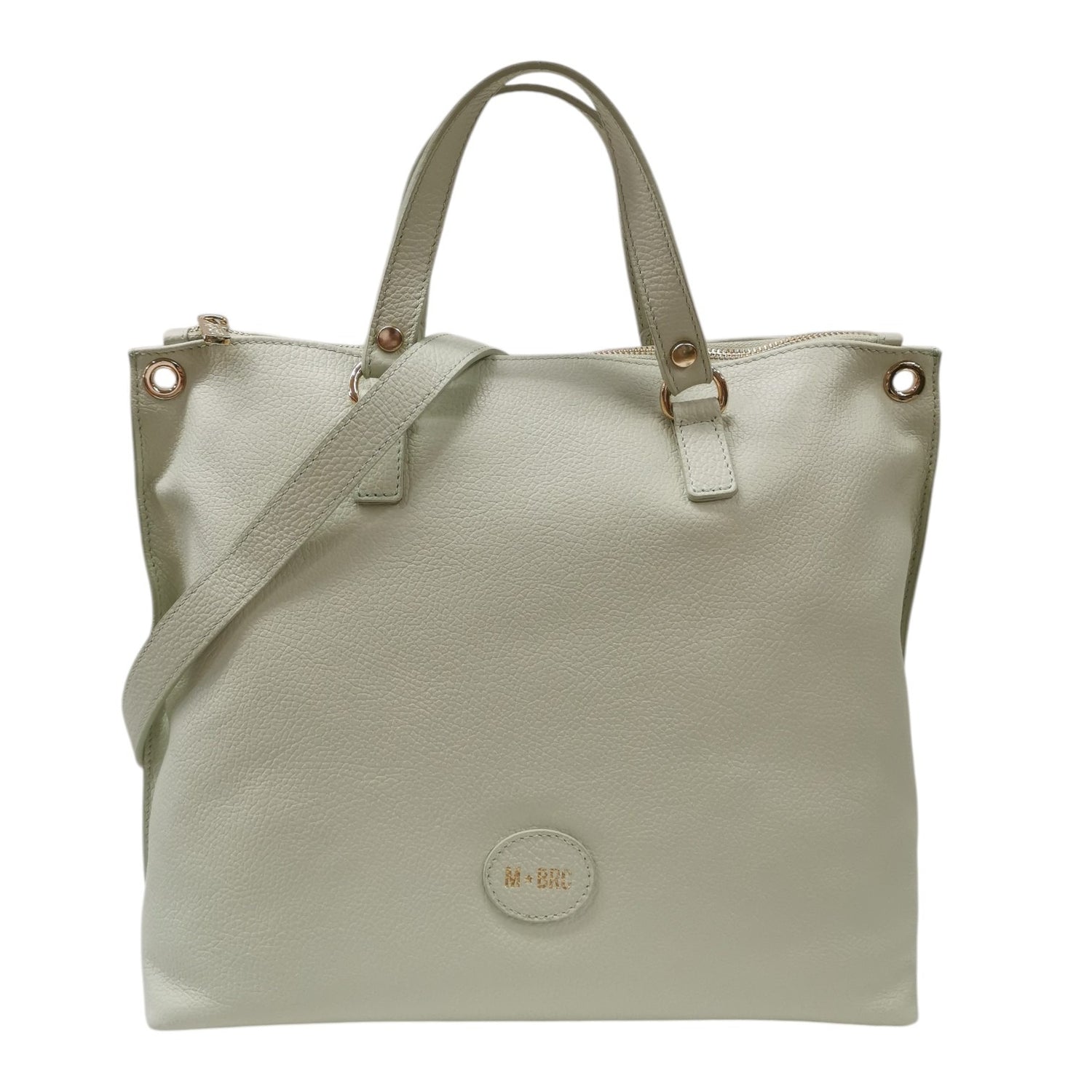 M Brc Borsa a Spalla Donna Linea Bom Bom in Pelle Acqua