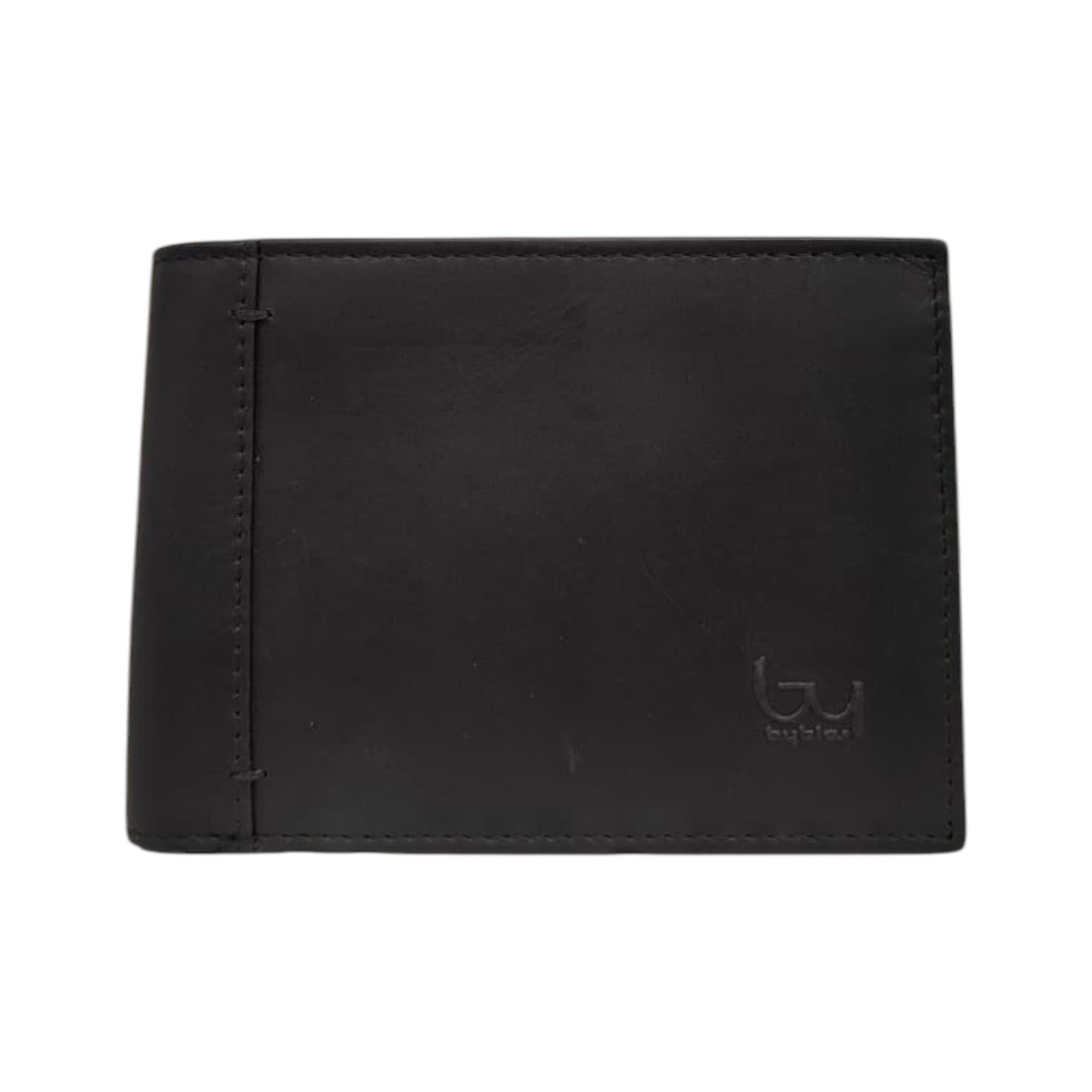 By Byblos Portafoglio Uomo in Pelle Nero con Portamonete