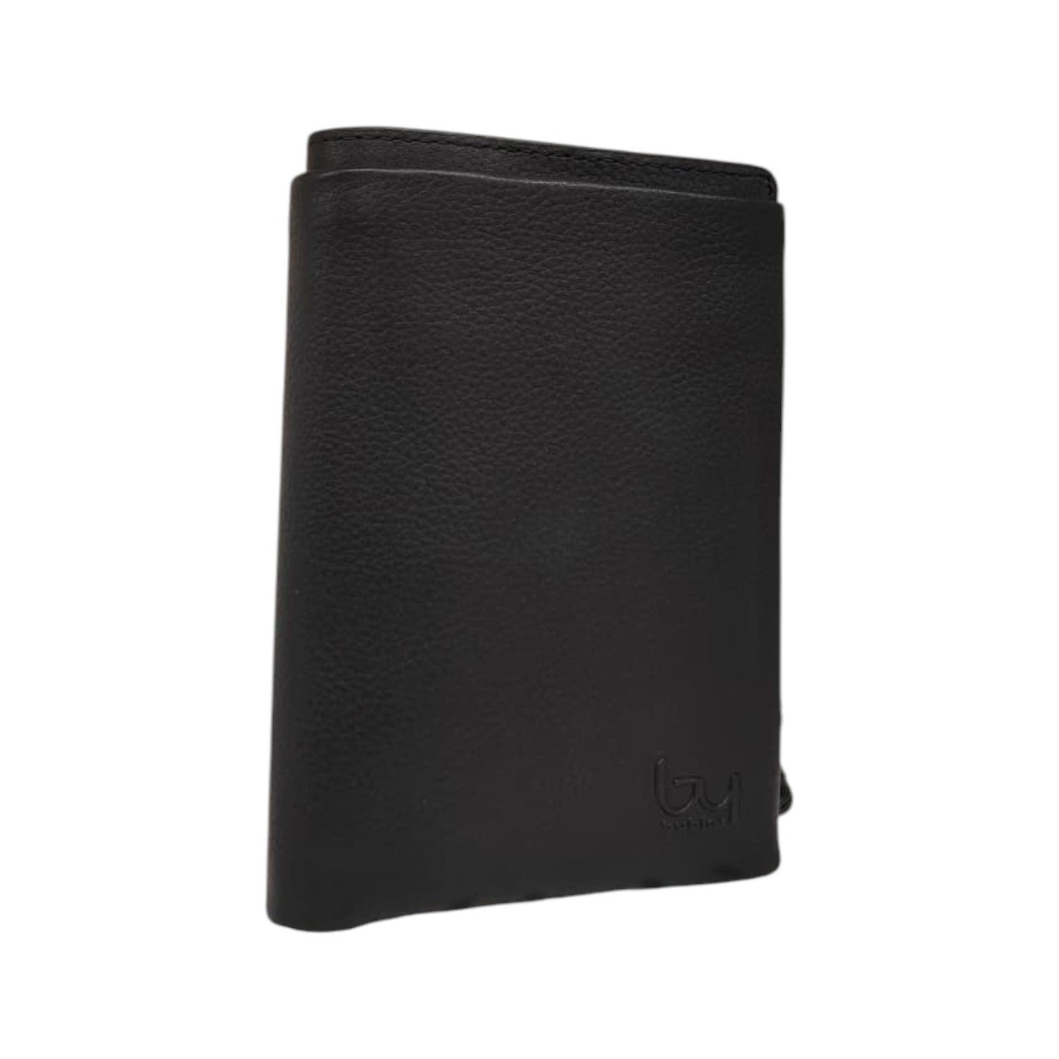 By Byblos Portafoglio Verticale Uomo in Pelle Nera con Logo