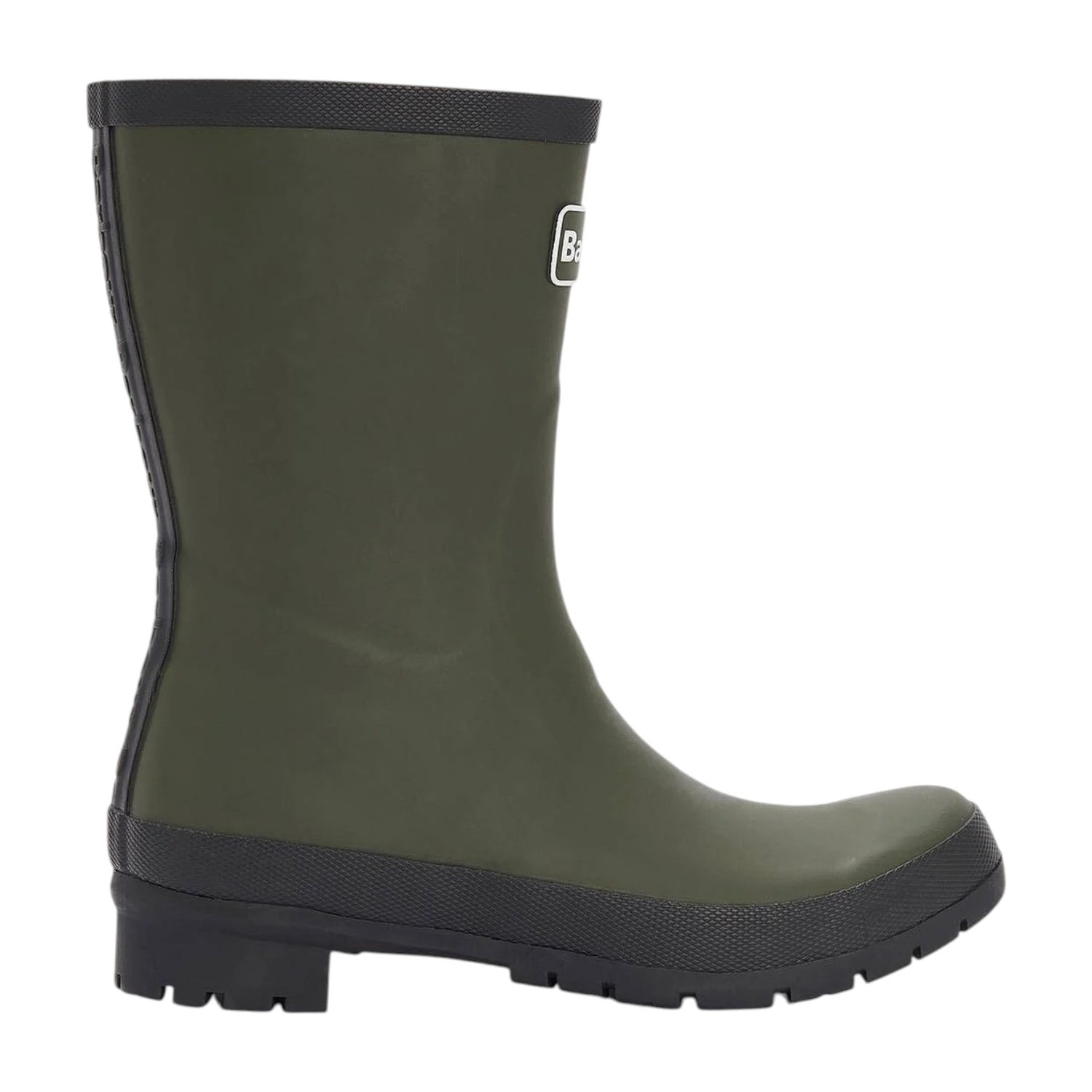 Barbour Stivaletto Metà Gamba Donna in Gomma Oliva