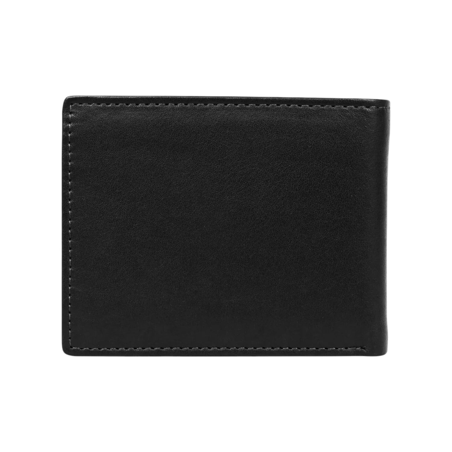 Aeronautica Militare Portafoglio Uomo New Plate in Pelle Nera
