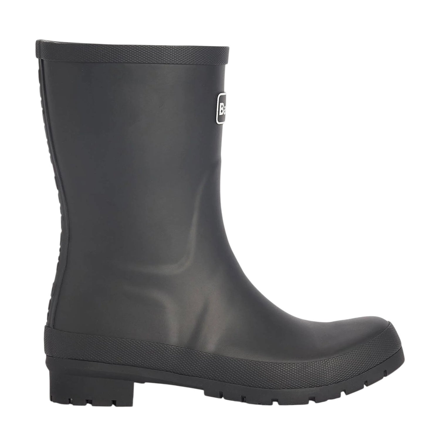 Barbour Stivaletto Metà Gamba Donna in Gomma Nera