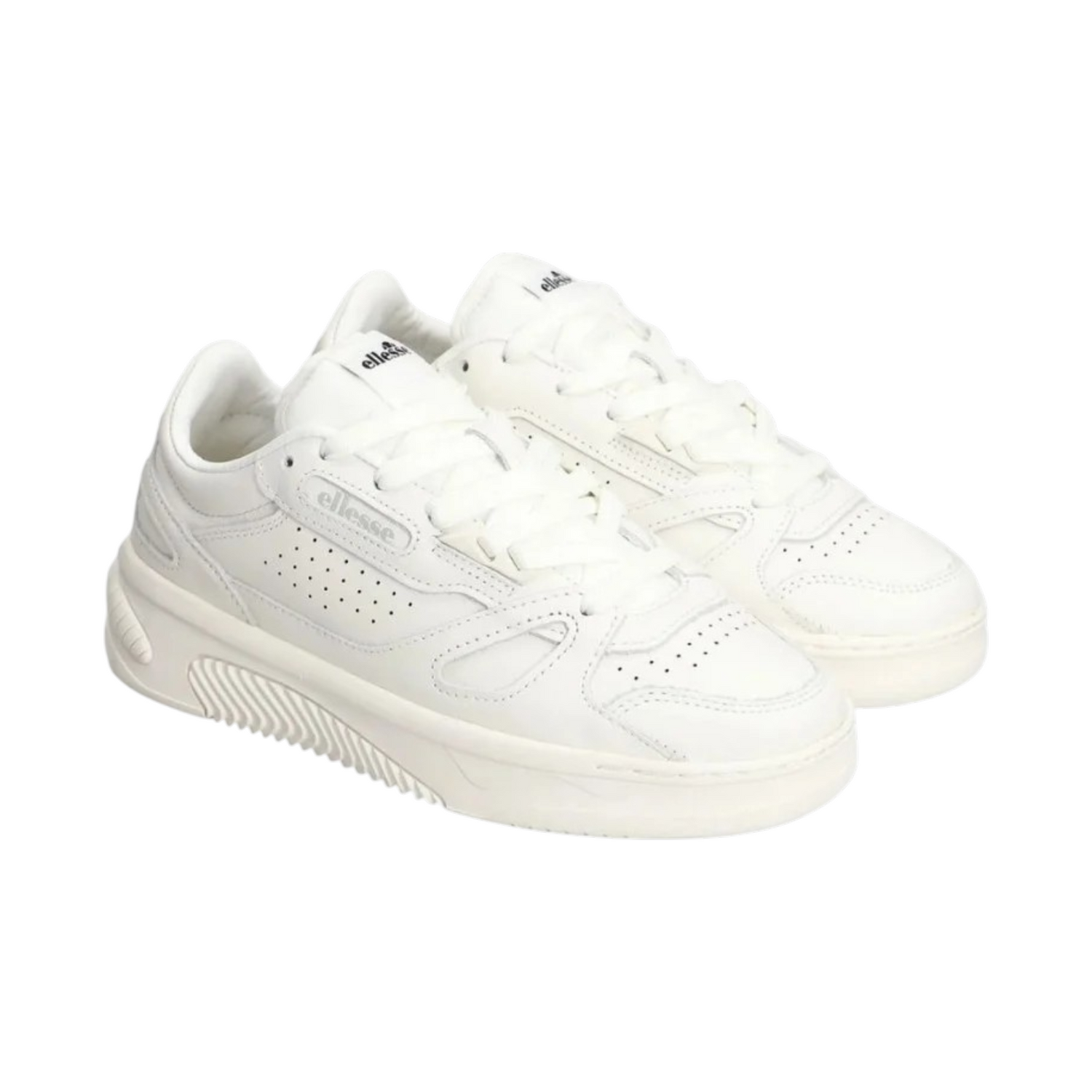 Ellesse Sneakers Uomo in Pelle Bianca