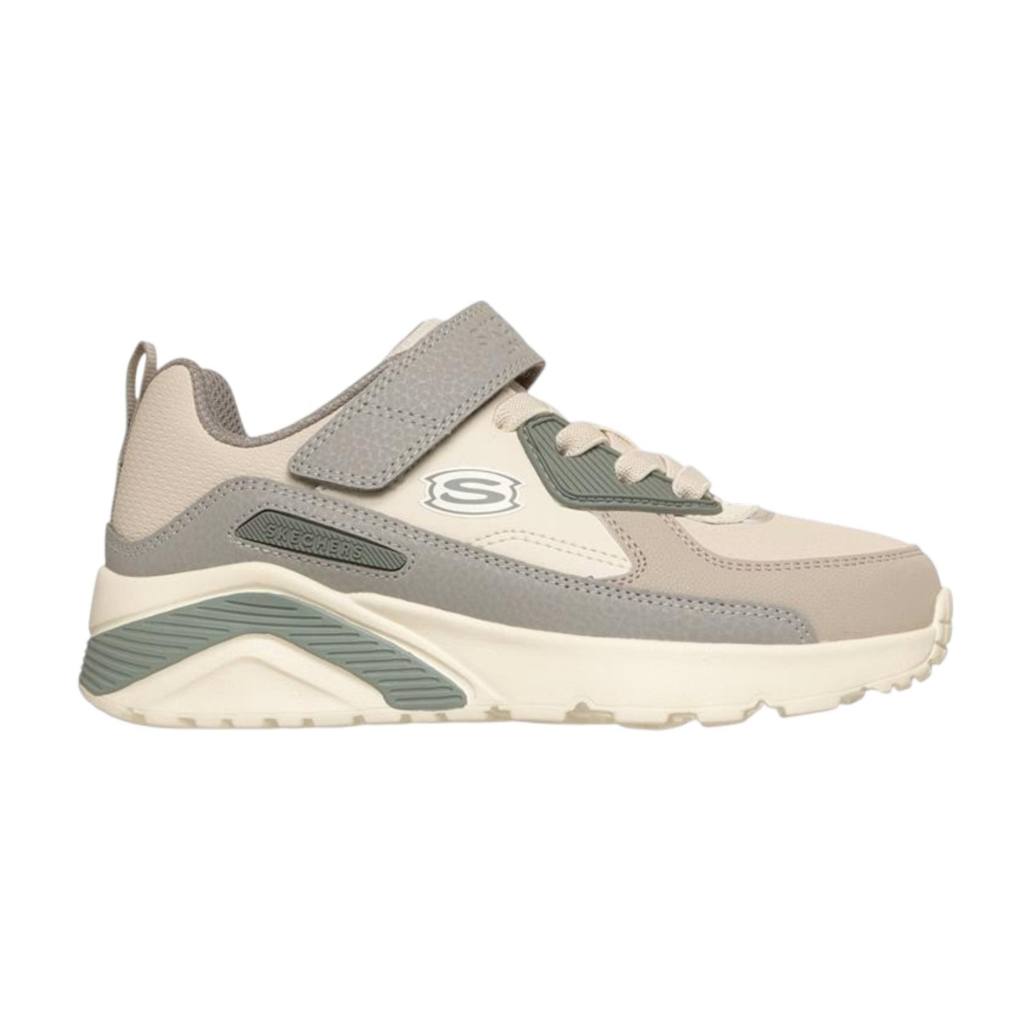 Skechers Sneakers Bambino Bianco Sporco Uno Lite Revival Edge