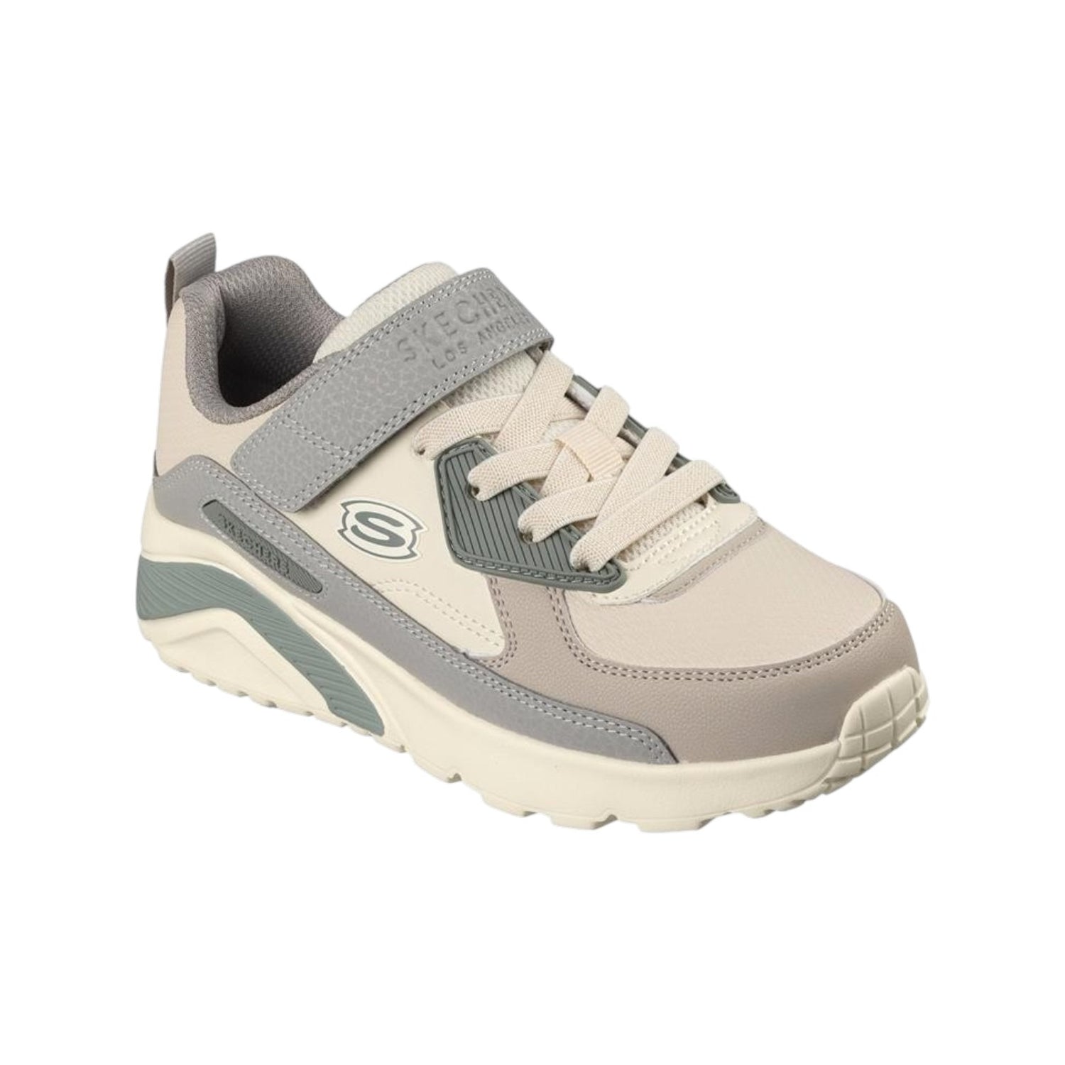 Skechers Sneakers Bambino Bianco Sporco Uno Lite Revival Edge