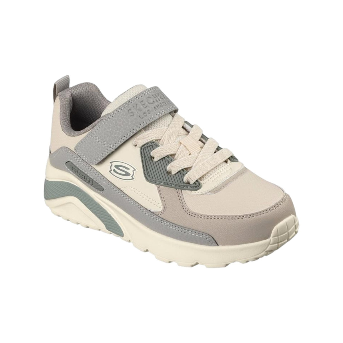 Skechers Sneakers Bambino Bianco Sporco Uno Lite Revival Edge