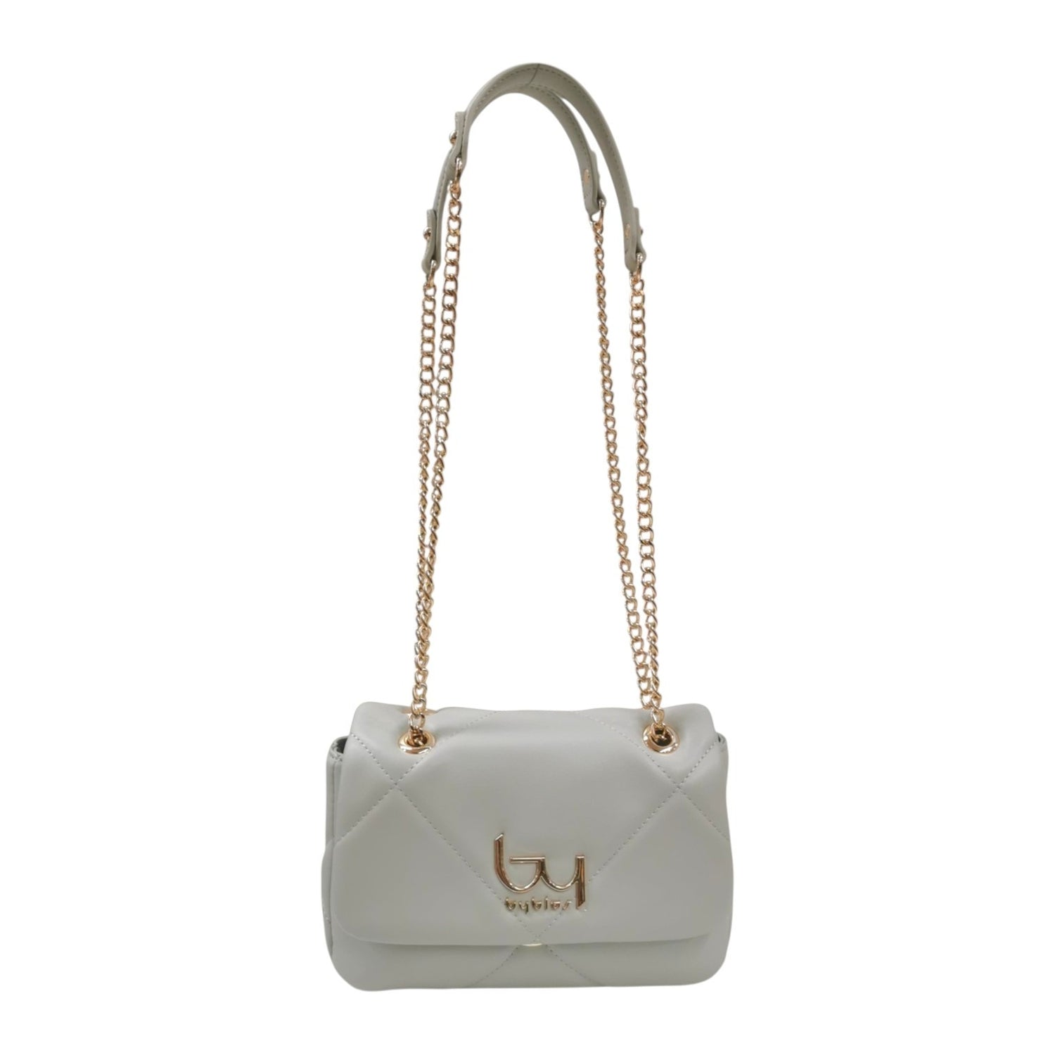 By Byblos Borsa a Tracolla Donna Trapuntata Perla con Catena