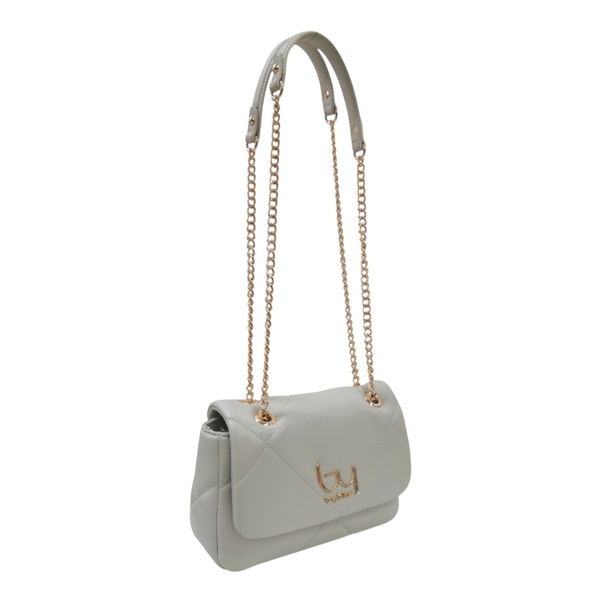 By Byblos Borsa a Tracolla Donna Trapuntata Perla con Catena