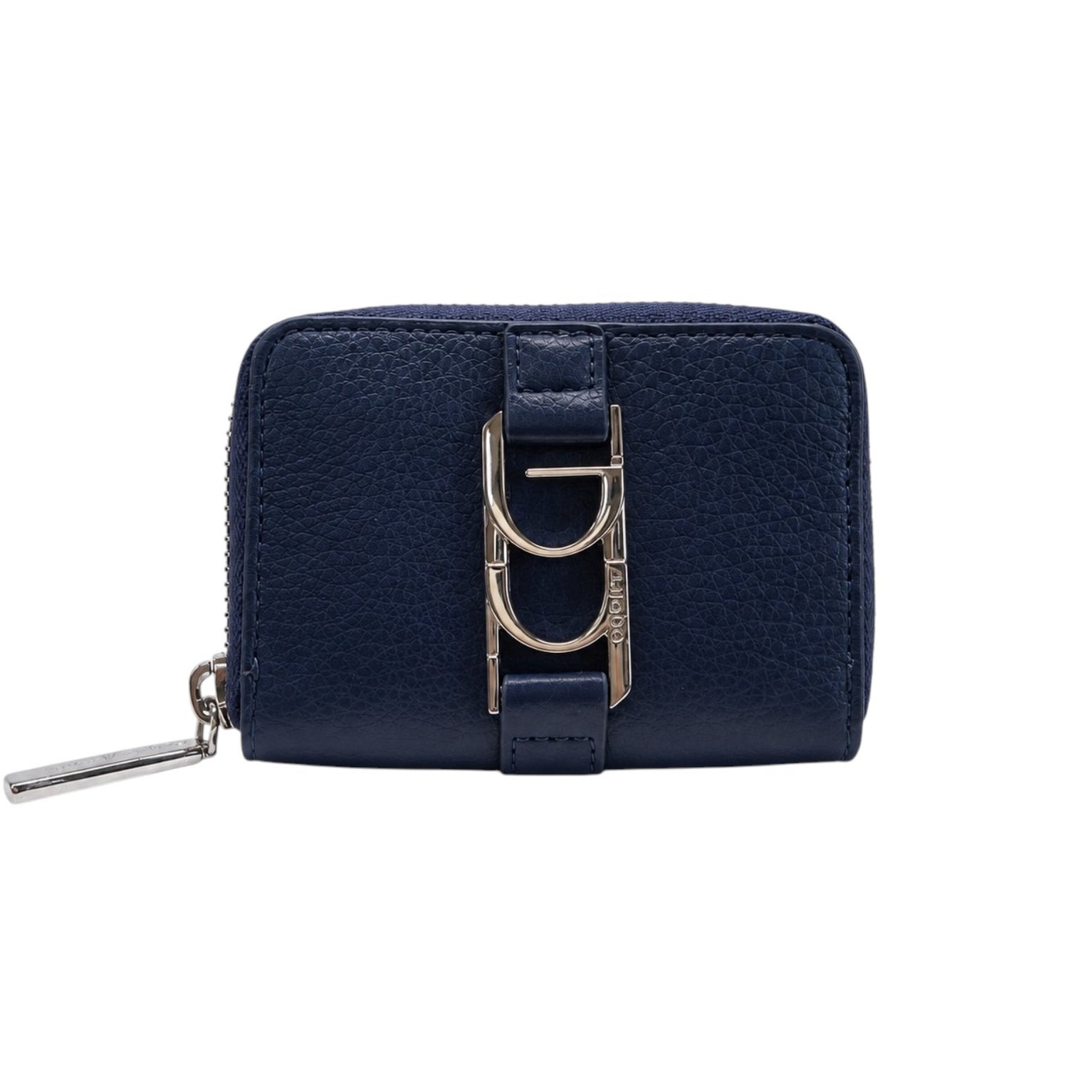 By Byblos Portamonete Donna Piccolo Blu con Dettaglio Argento
