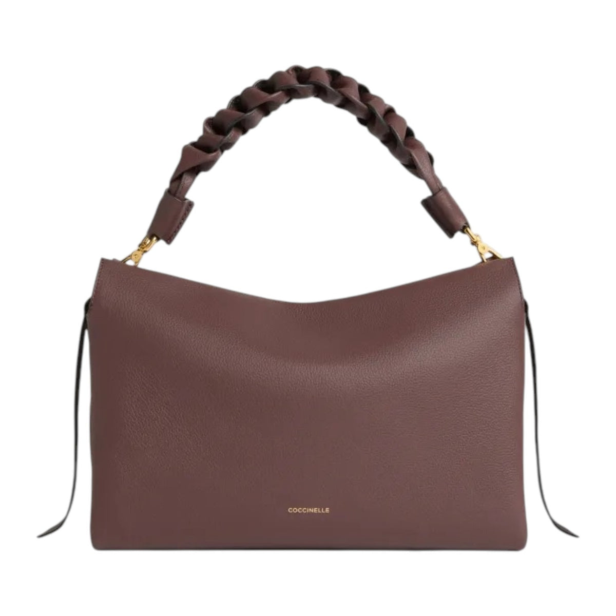 Coccinelle Borsa a Spalla Donna Boheme Medium in Pelle Viola Rosa