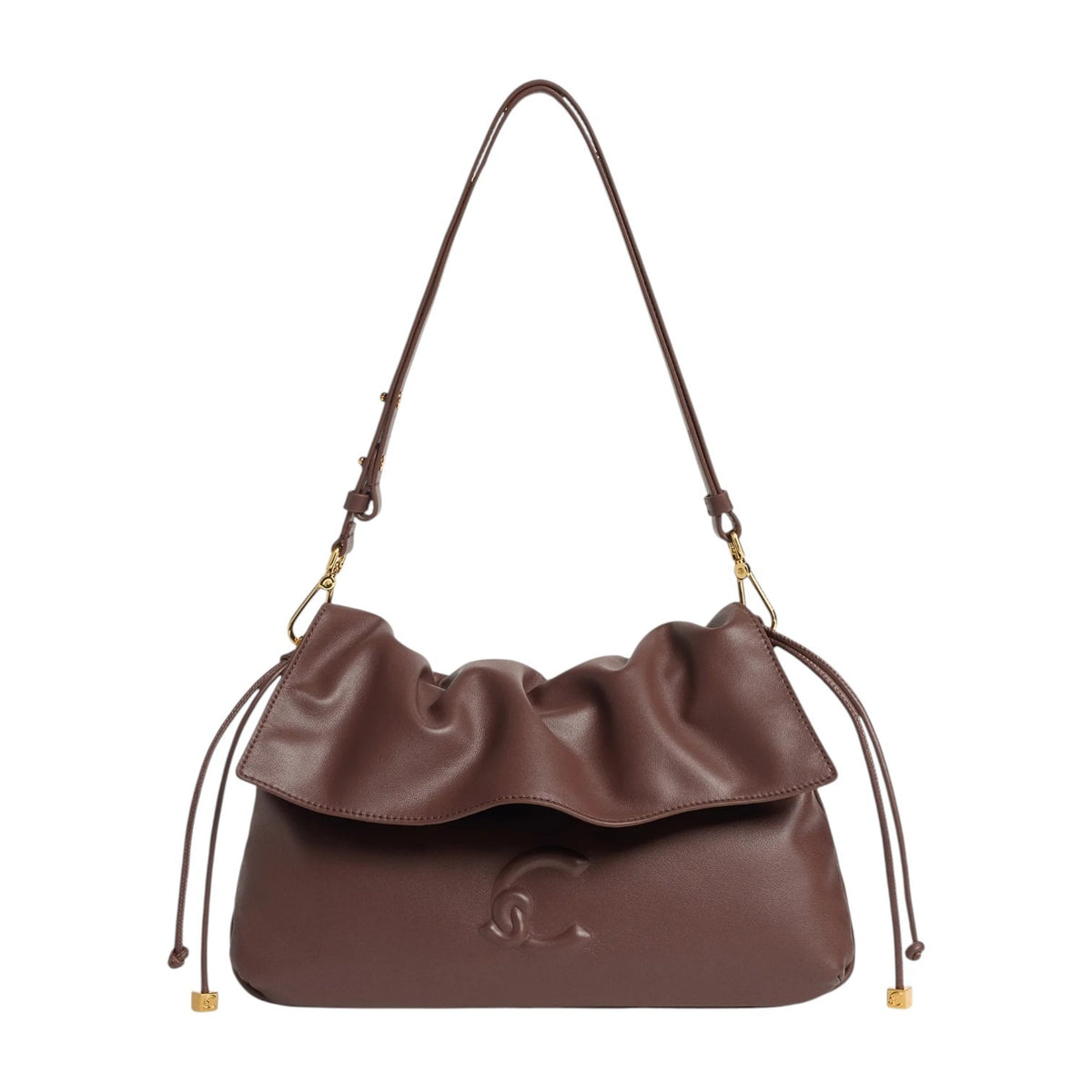 Coccinelle Borsa a Spalla Donna Lidia Piccola in Pelle Viola