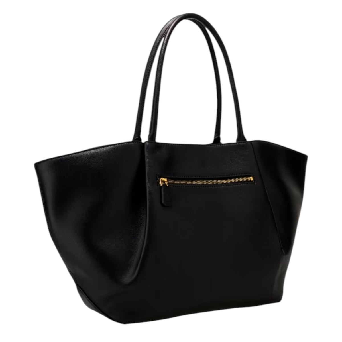 Guess Borsa a Mano Donna Allegra in Ecopelle Nera