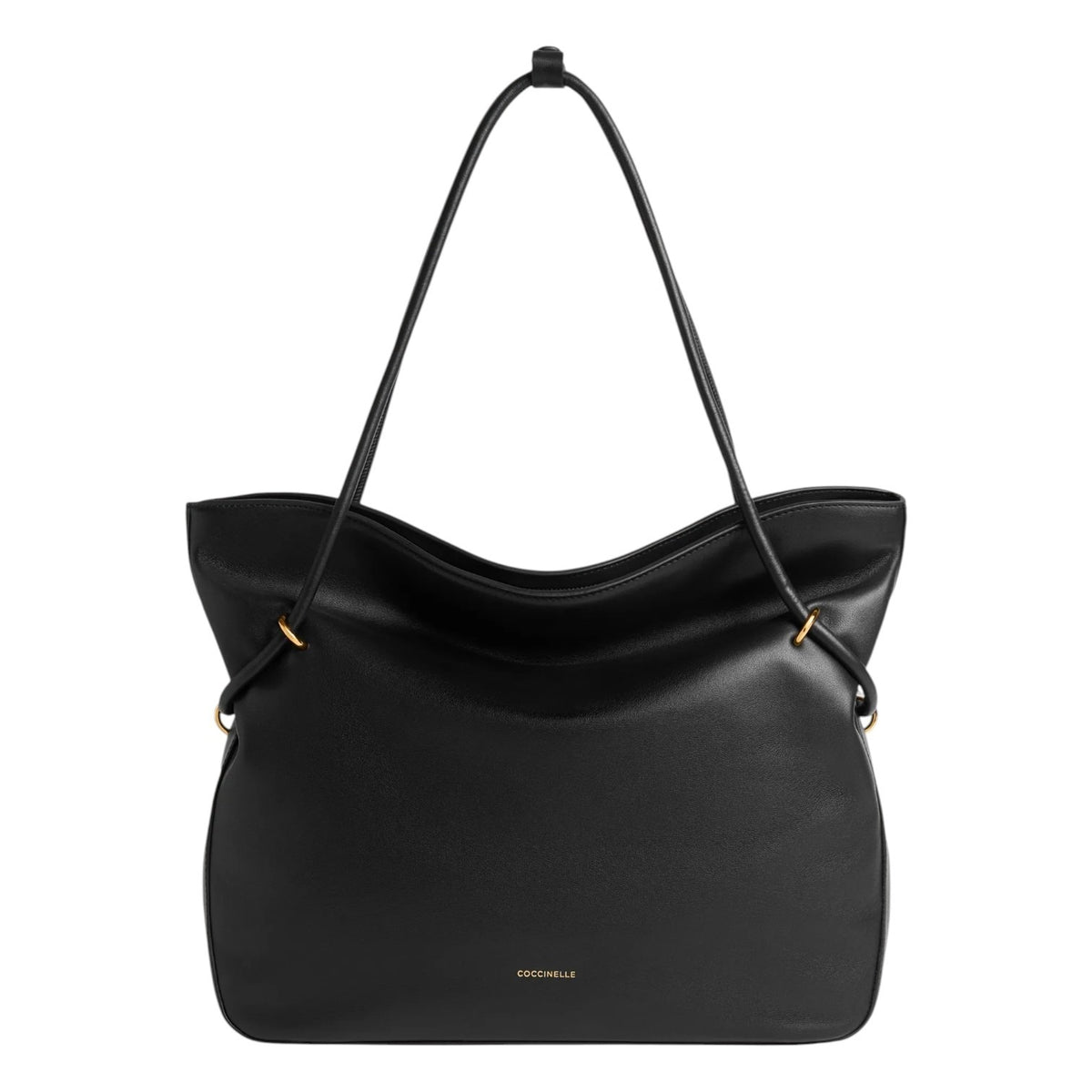 Coccinelle Borsa a Spalla Donna Lizzie in Pelle Nera
