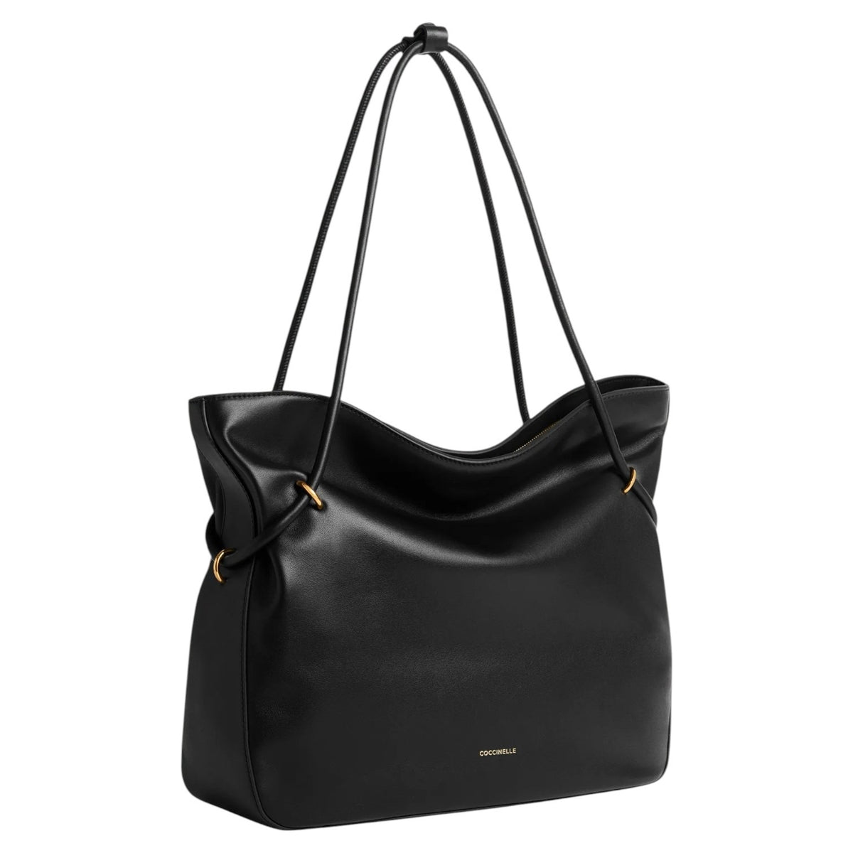 Coccinelle Borsa a Spalla Donna Lizzie in Pelle Nera