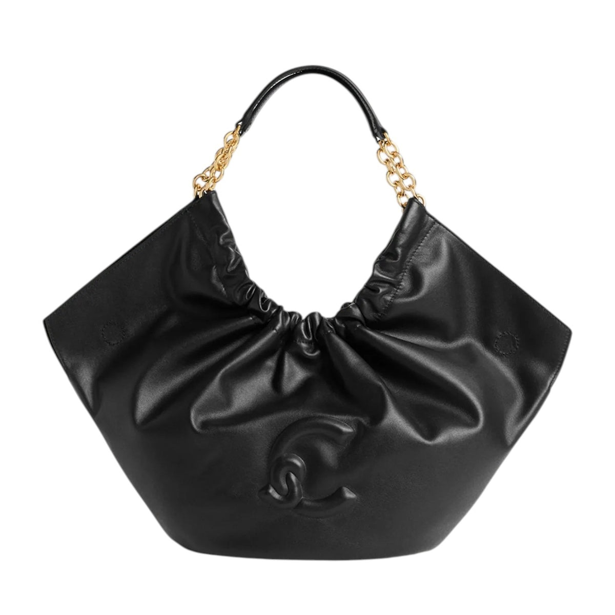 Coccinelle Borsa a Spalla Donna Smash in Pelle Nera