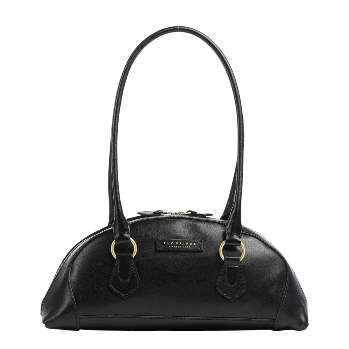 The Bridge Borsa a Spalla Donna Magda con Manici Ampi Nero