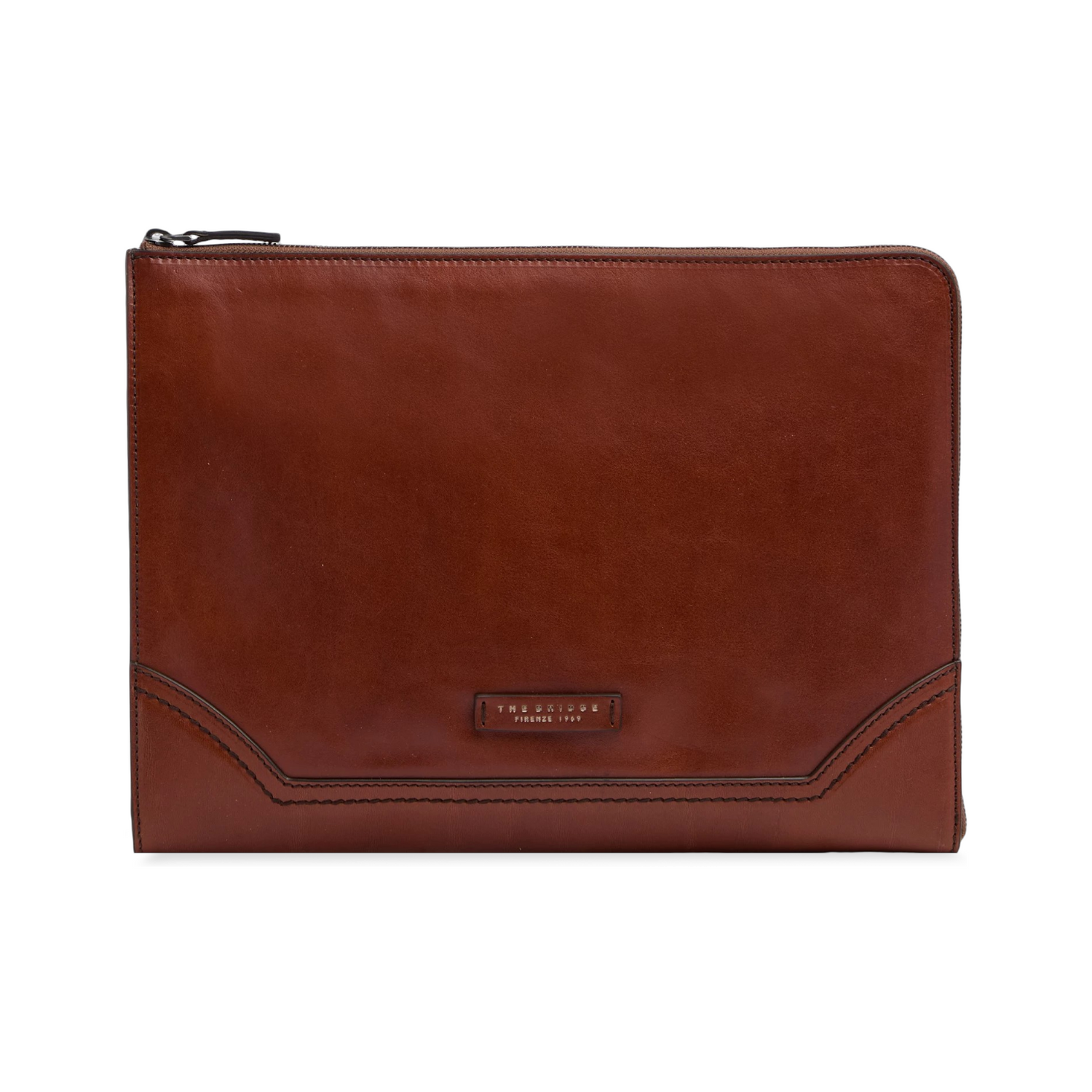 The Bridge Portadocumenti Unisex in Pelle Cuoio