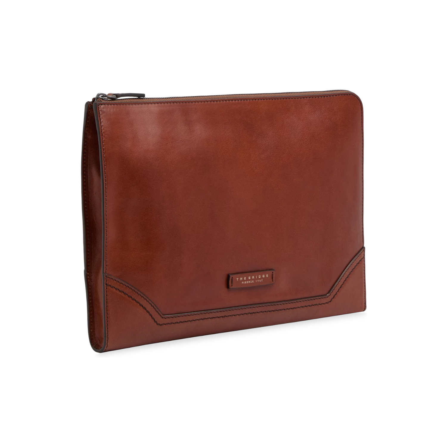 The Bridge Portadocumenti Unisex in Pelle Cuoio