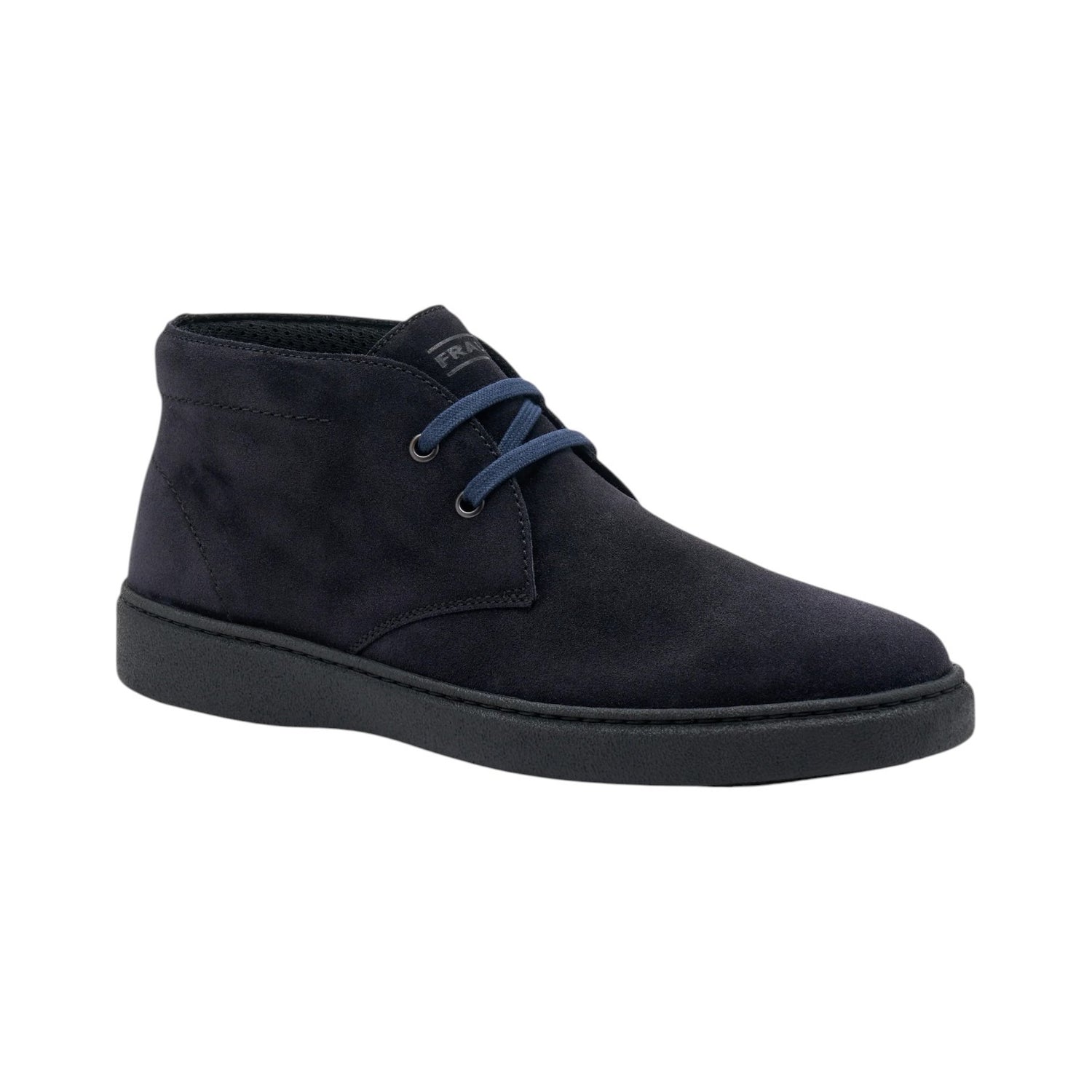 Frau Polacchino Stringato Uomo in Camoscio Blu