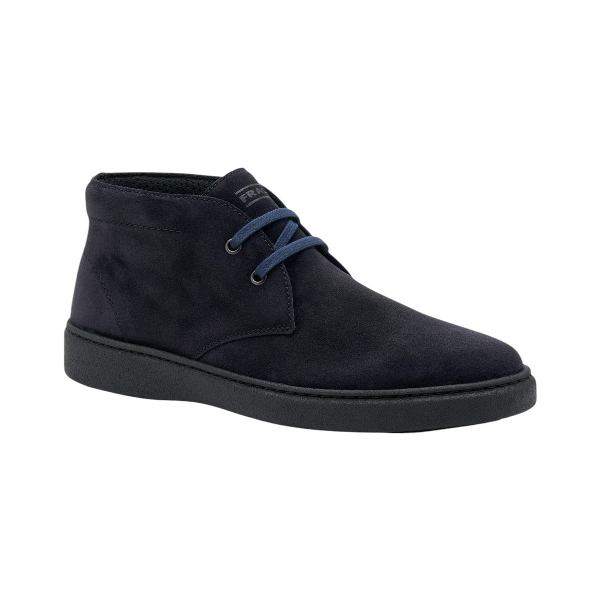 Frau Polacchino Stringato Uomo in Camoscio Blu