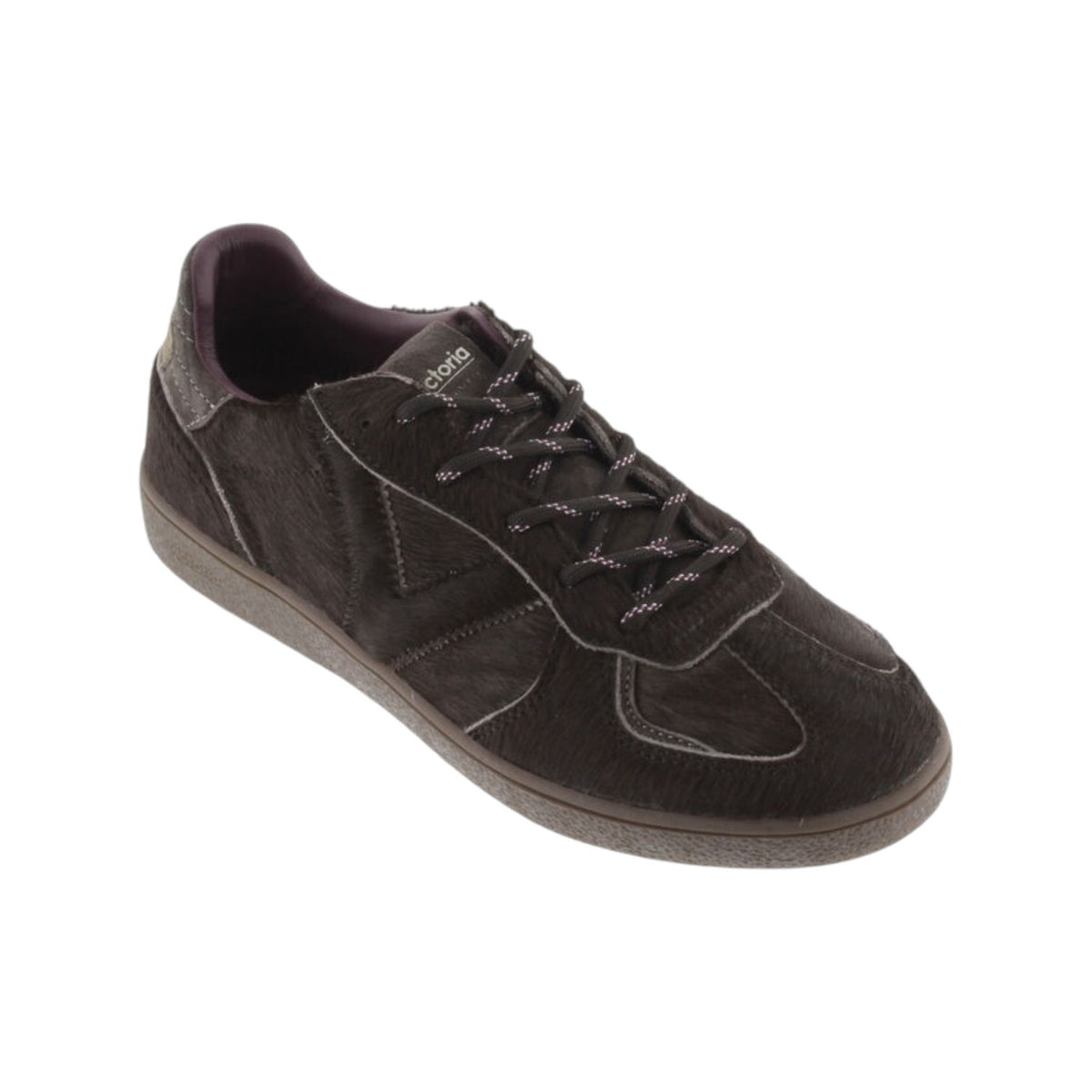 Victoria Sneakers Donna in Cavallino Marrone