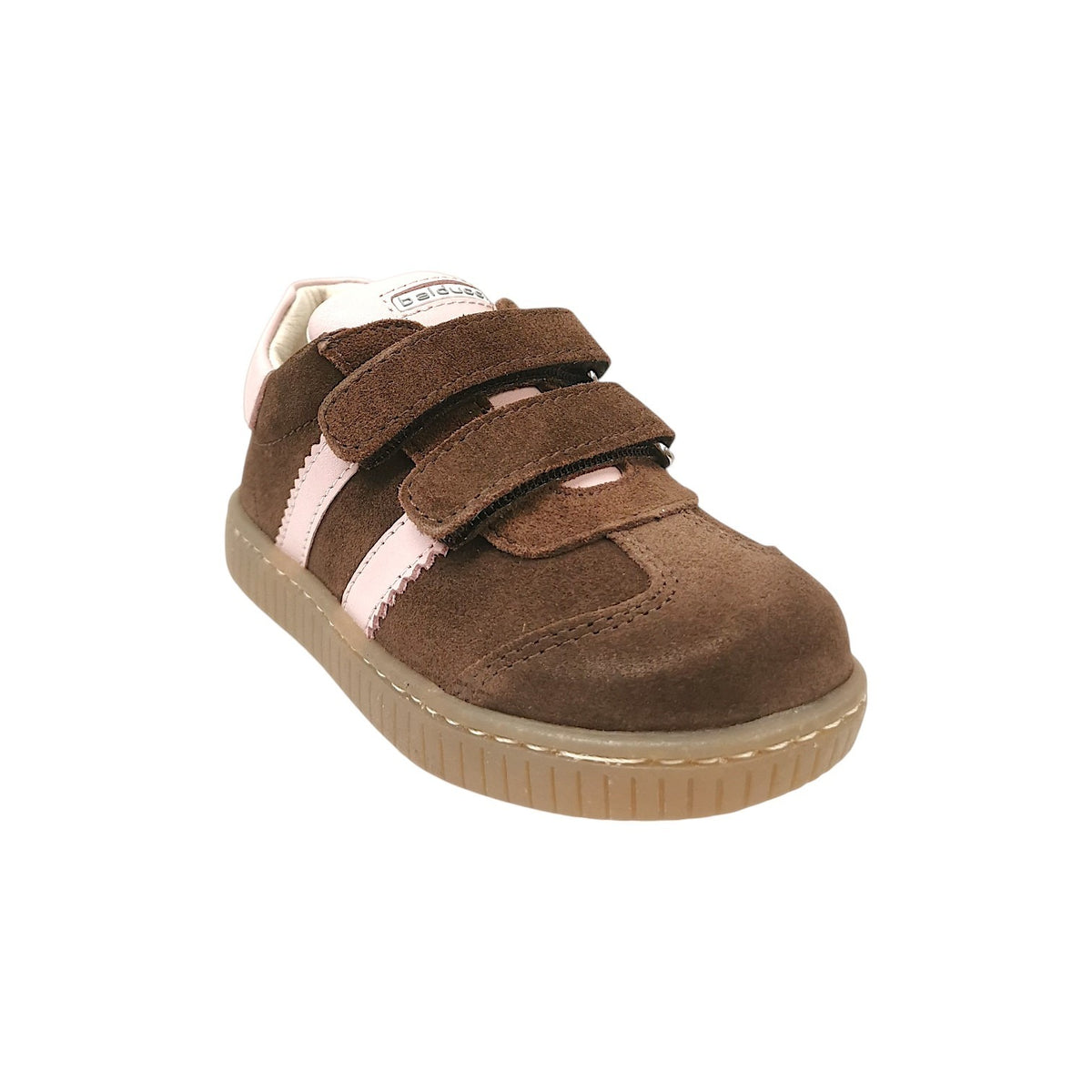 Balducci Sneakers Bambina in Camoscio Marrone Rosa