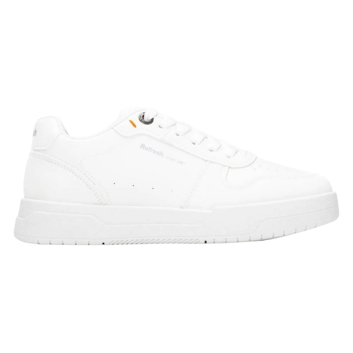 Refresh Sneakers Donna Bianca in Ecopelle con Memory
