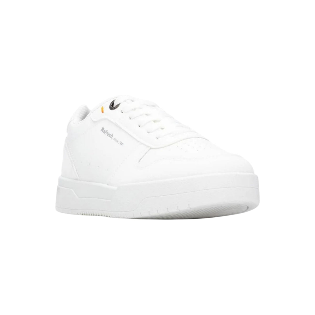 Refresh Sneakers Donna Bianca in Ecopelle con Memory