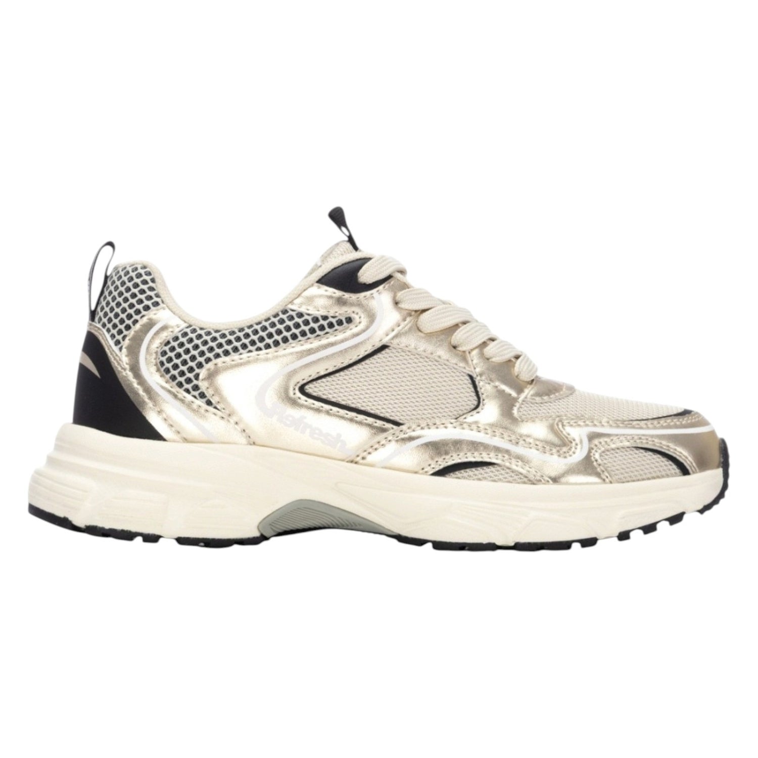 Refresh Sneakers Donna Oro con Memory