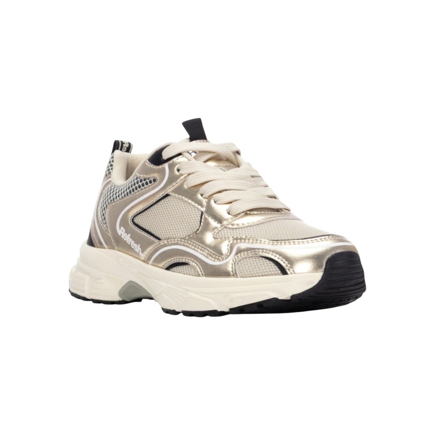 Refresh Sneakers Donna Oro con Memory
