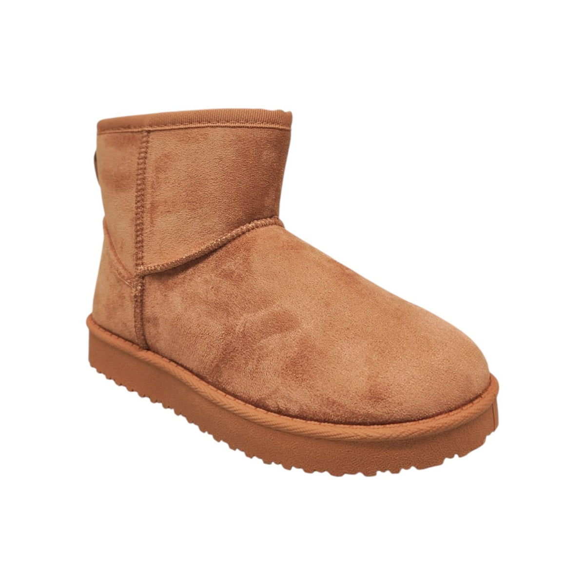 Asso Stivaletto Bambina Cammello con Ecopelliccia
