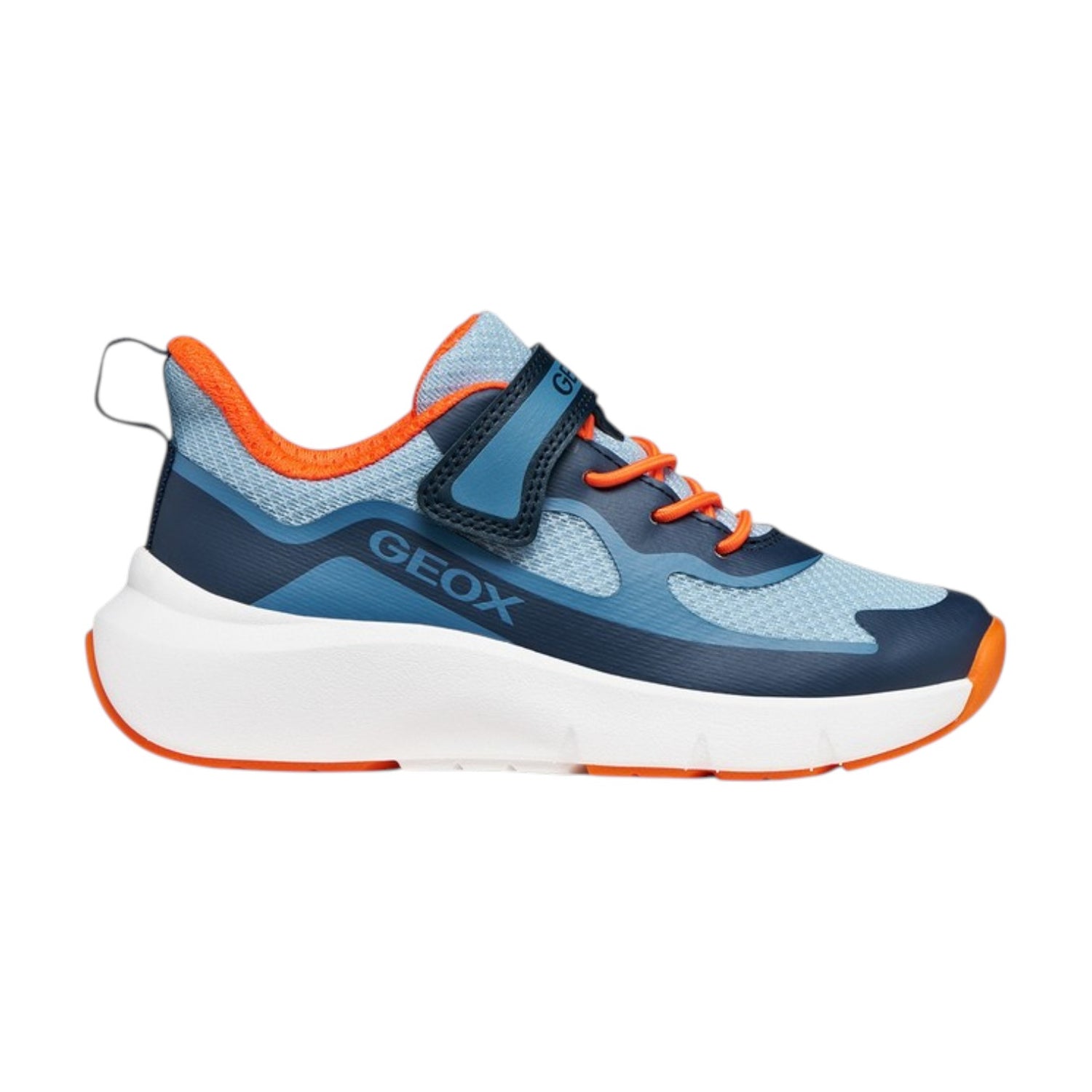 Geox Sneakers Bambino Blu Arancio Numero 36/37/38/39