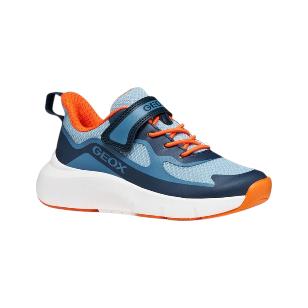 Geox Sneakers Bambino Blu Arancio Numero 36/37/38/39