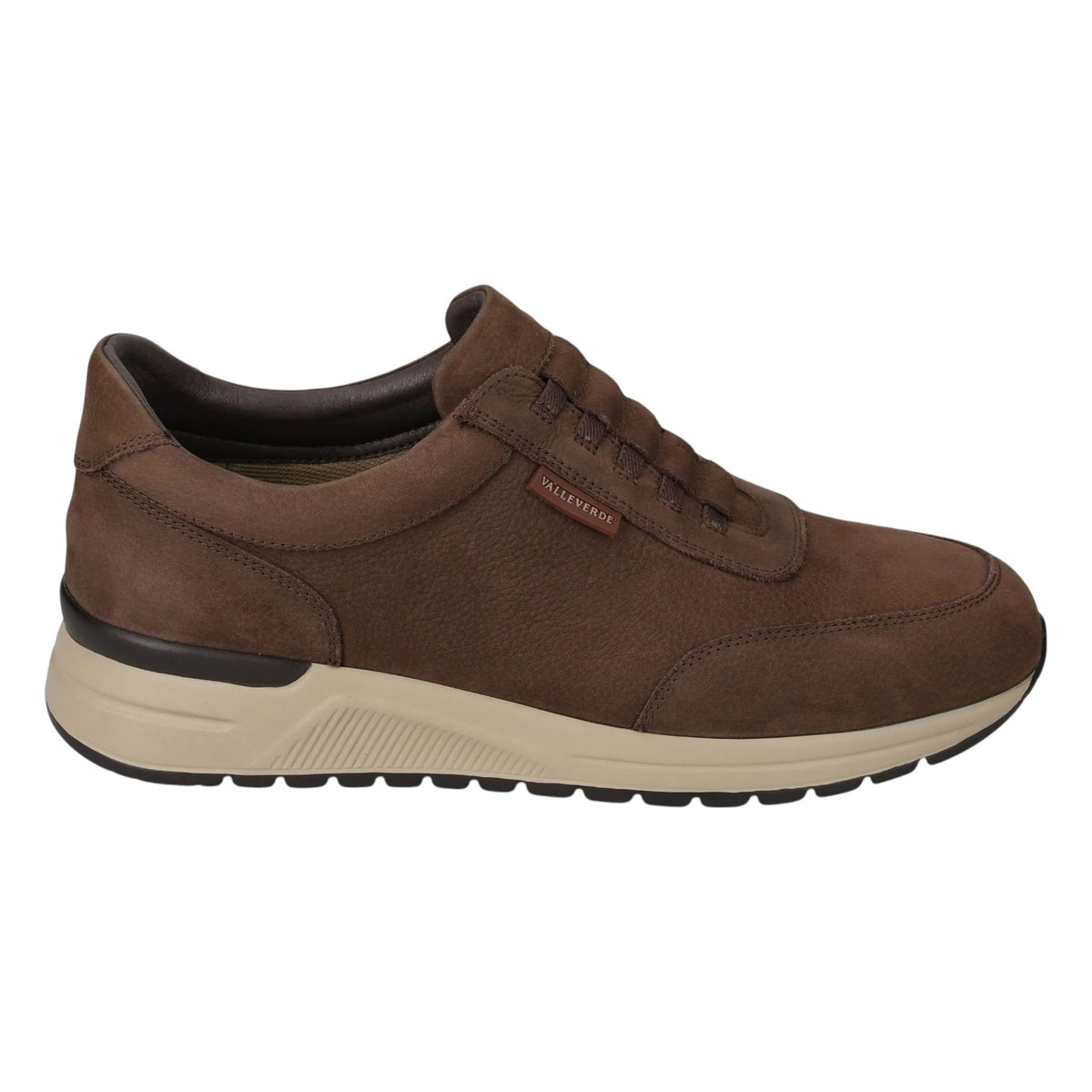 Valleverde Slip On Uomo Marrone in Nabuck