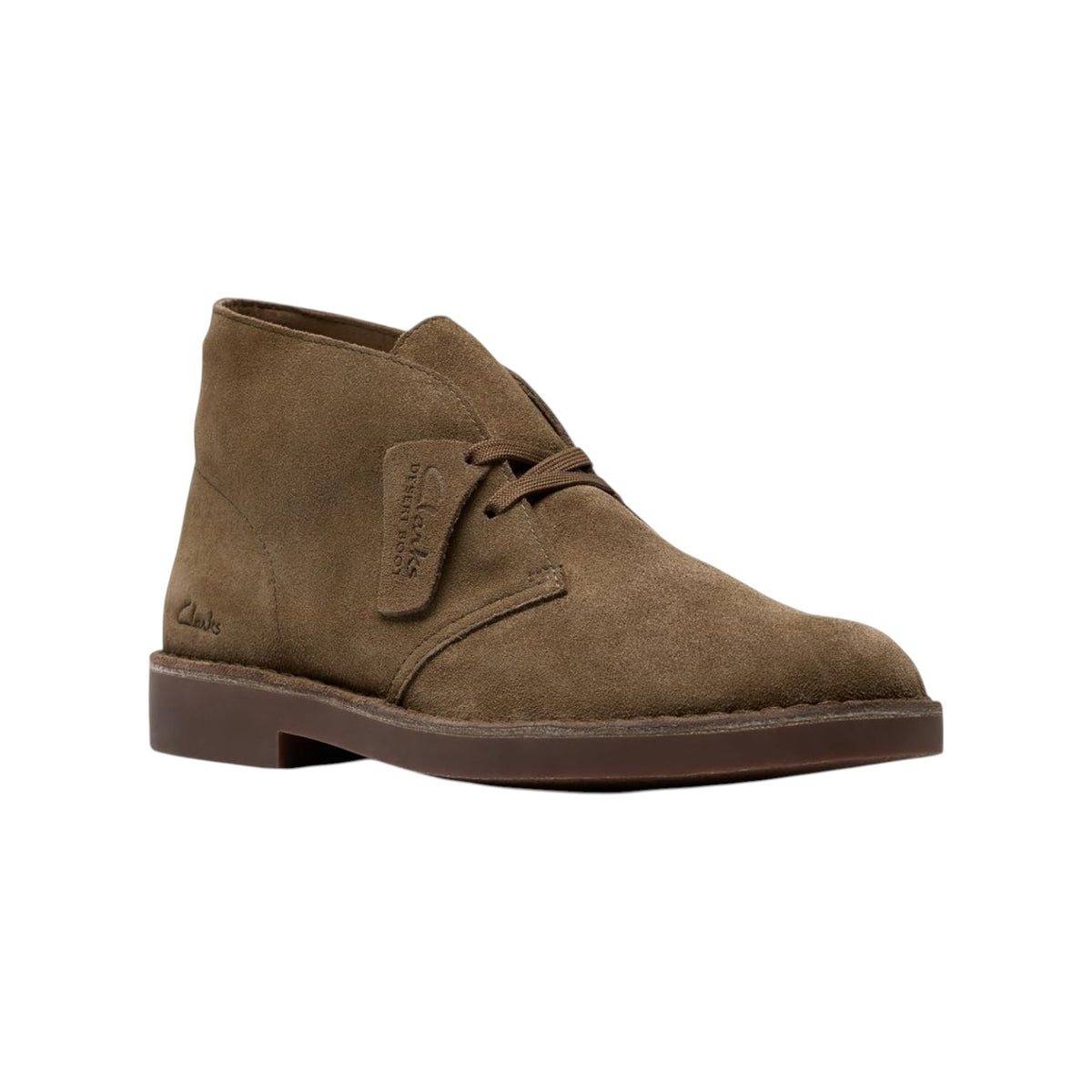 Clarks Desert Bt Evo Polacchino Uomo in Camoscio Kaki