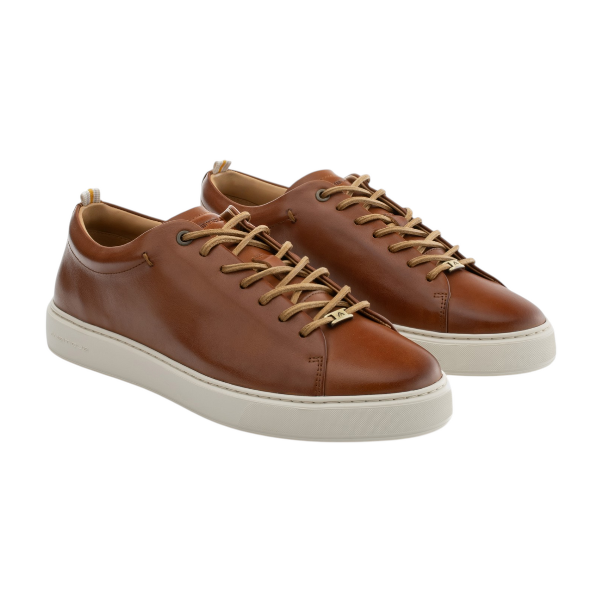 Ambitious Sneakers Lewis Uomo in Pelle Cognac